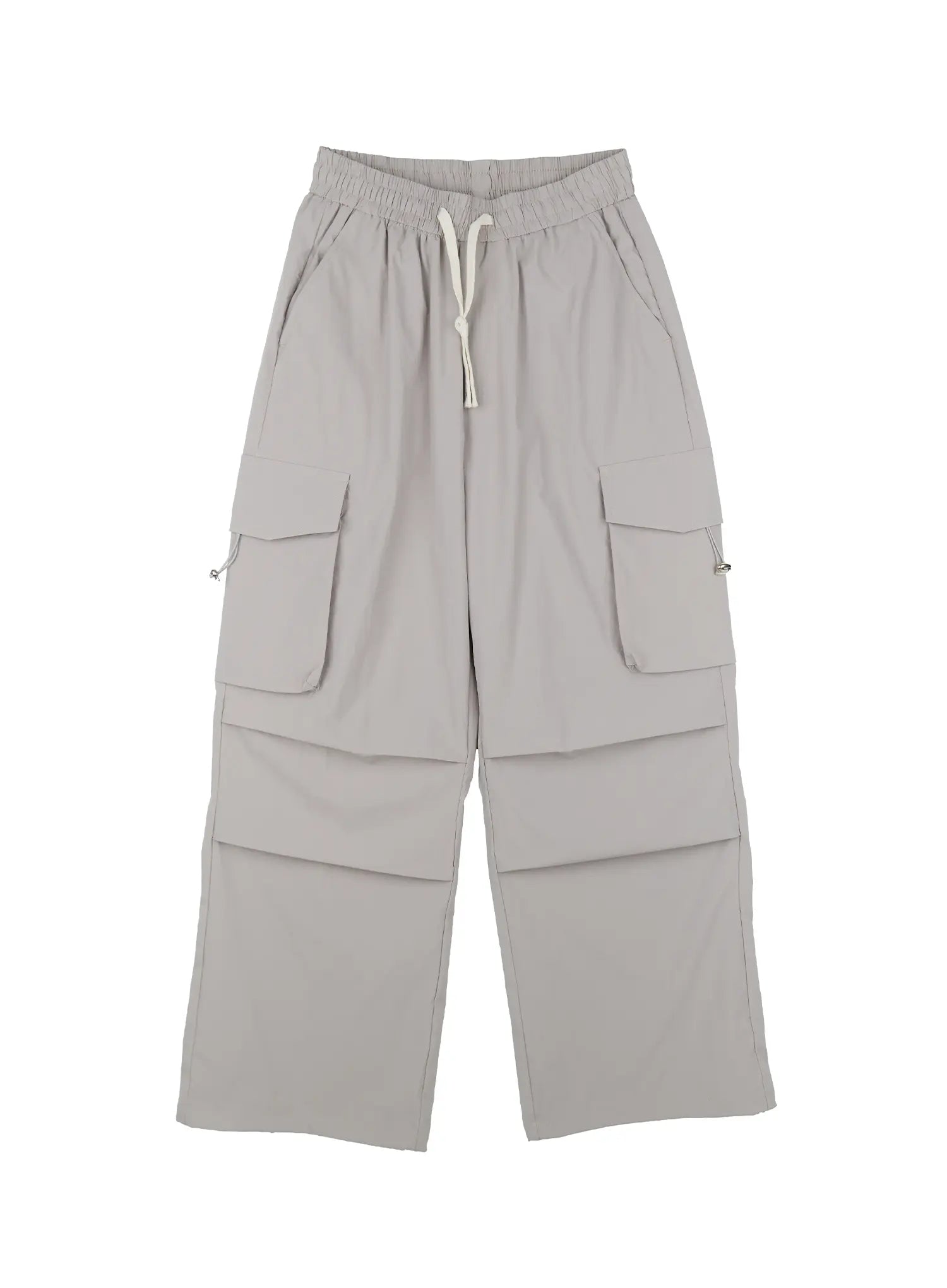 Men's Parachute Wide-Leg Cargo Pants IL504