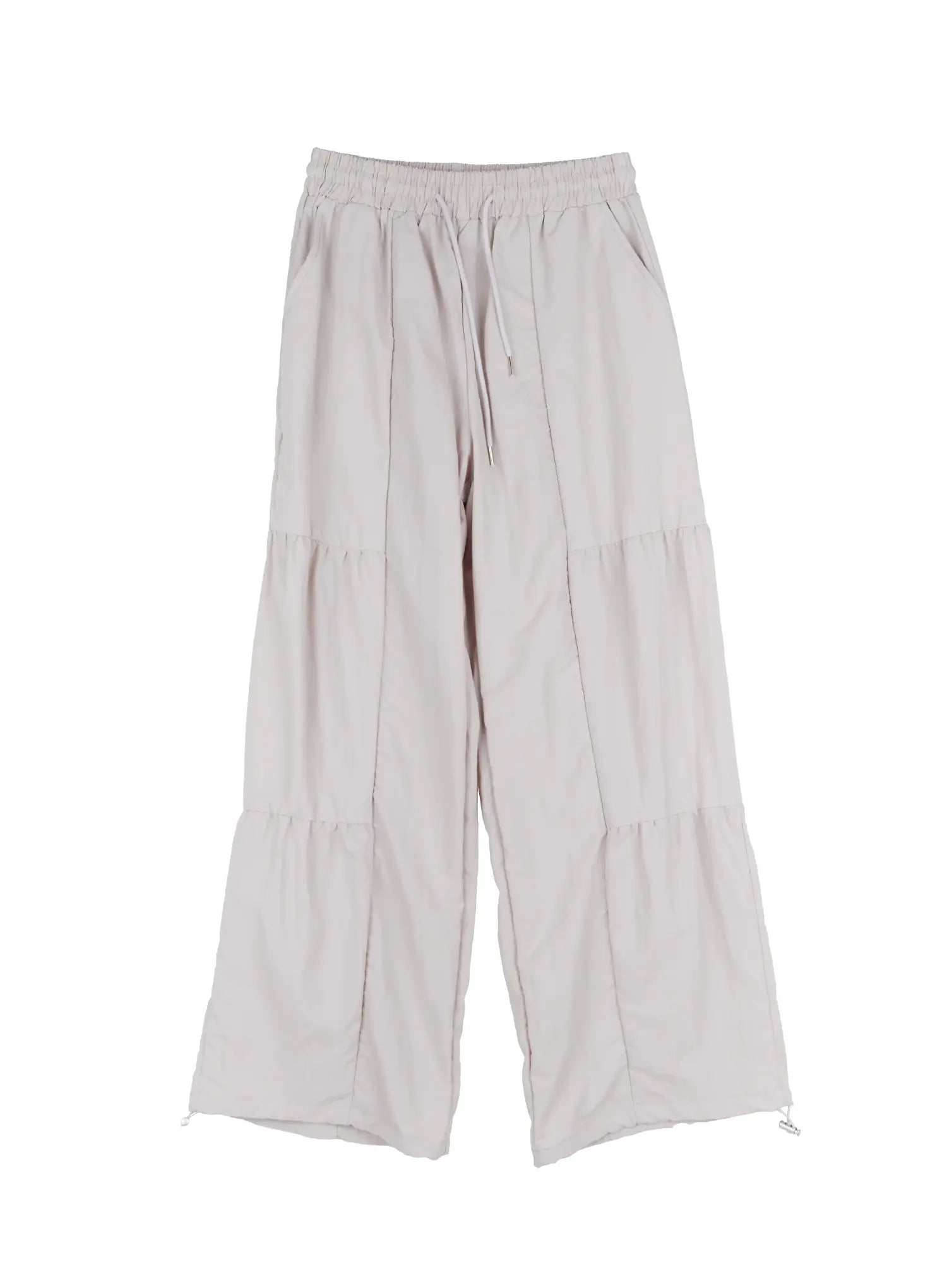 Men's Line Stitch Parachute Pants IS510