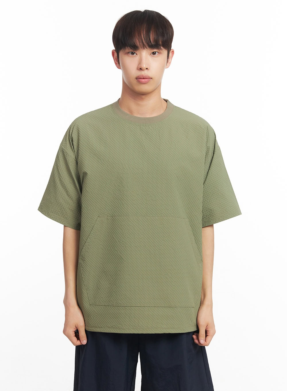 Men's Oversized T-Shirt with Pockets IA518