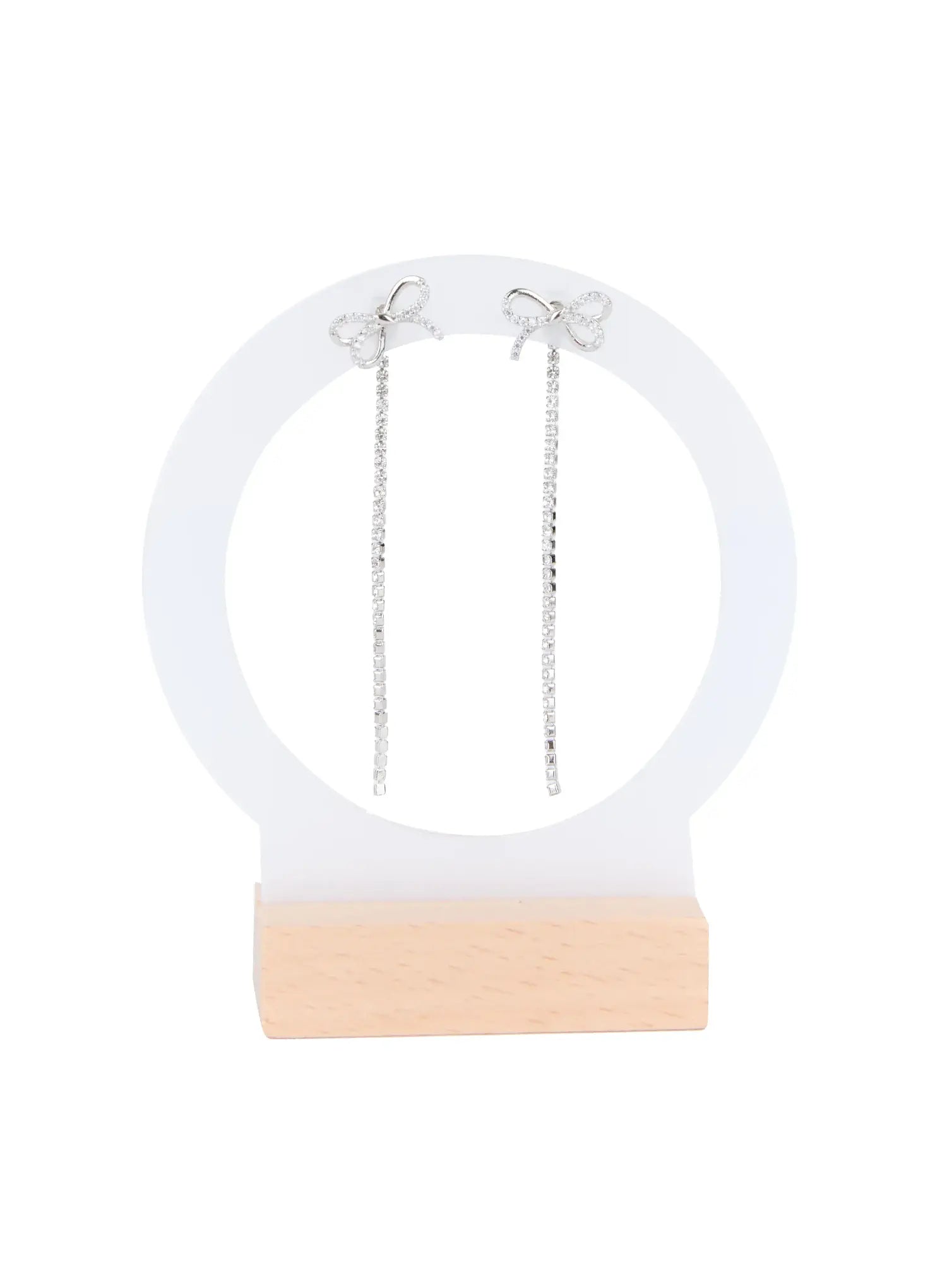 Ribbon Drop Earrings IS515