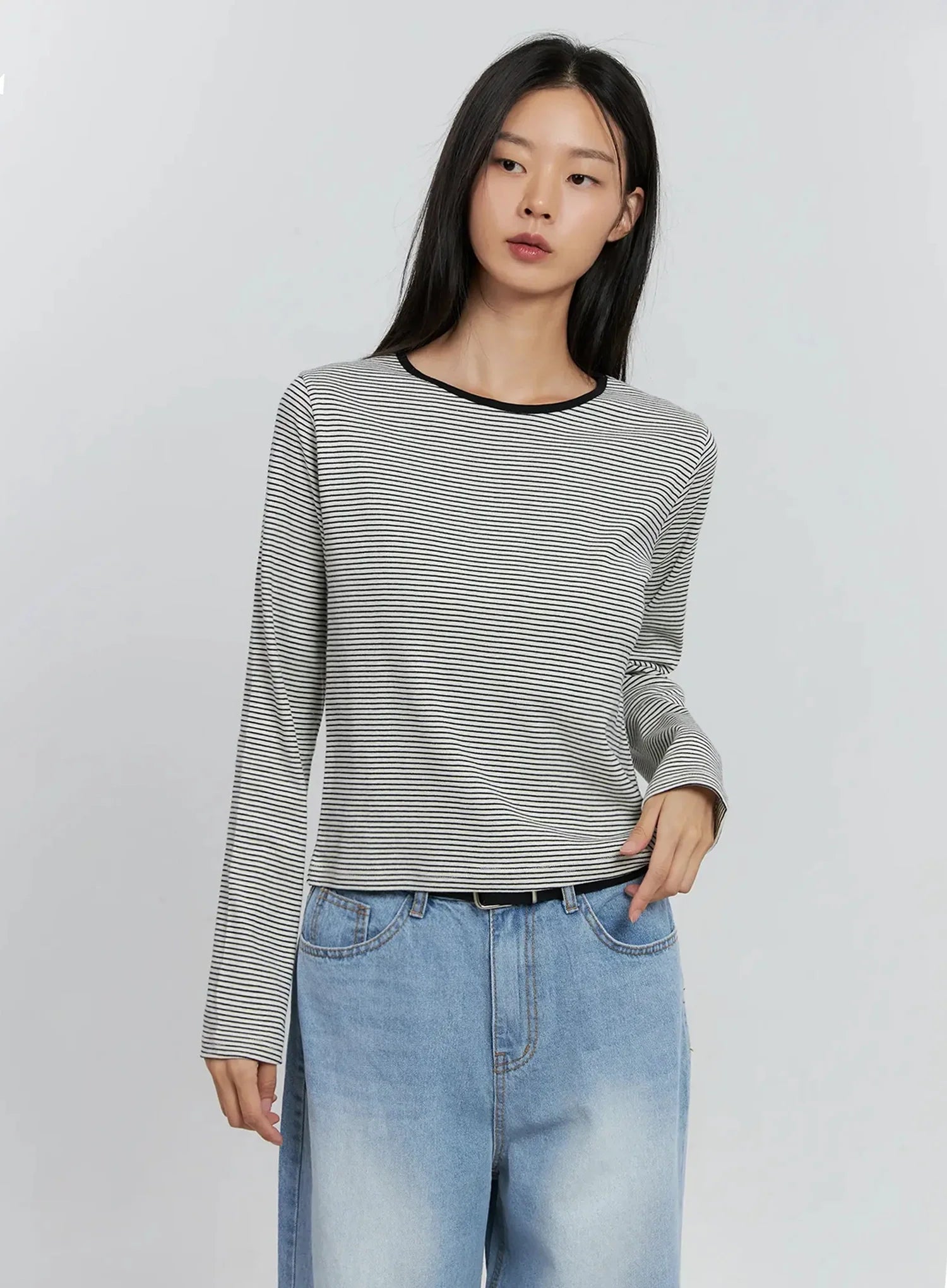 Striped Long Sleeve Tee IS516