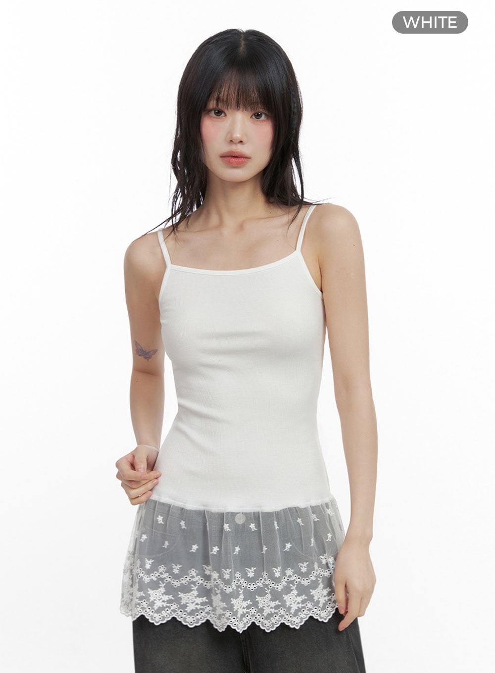 Lace Dream Sleeveless Top IO430