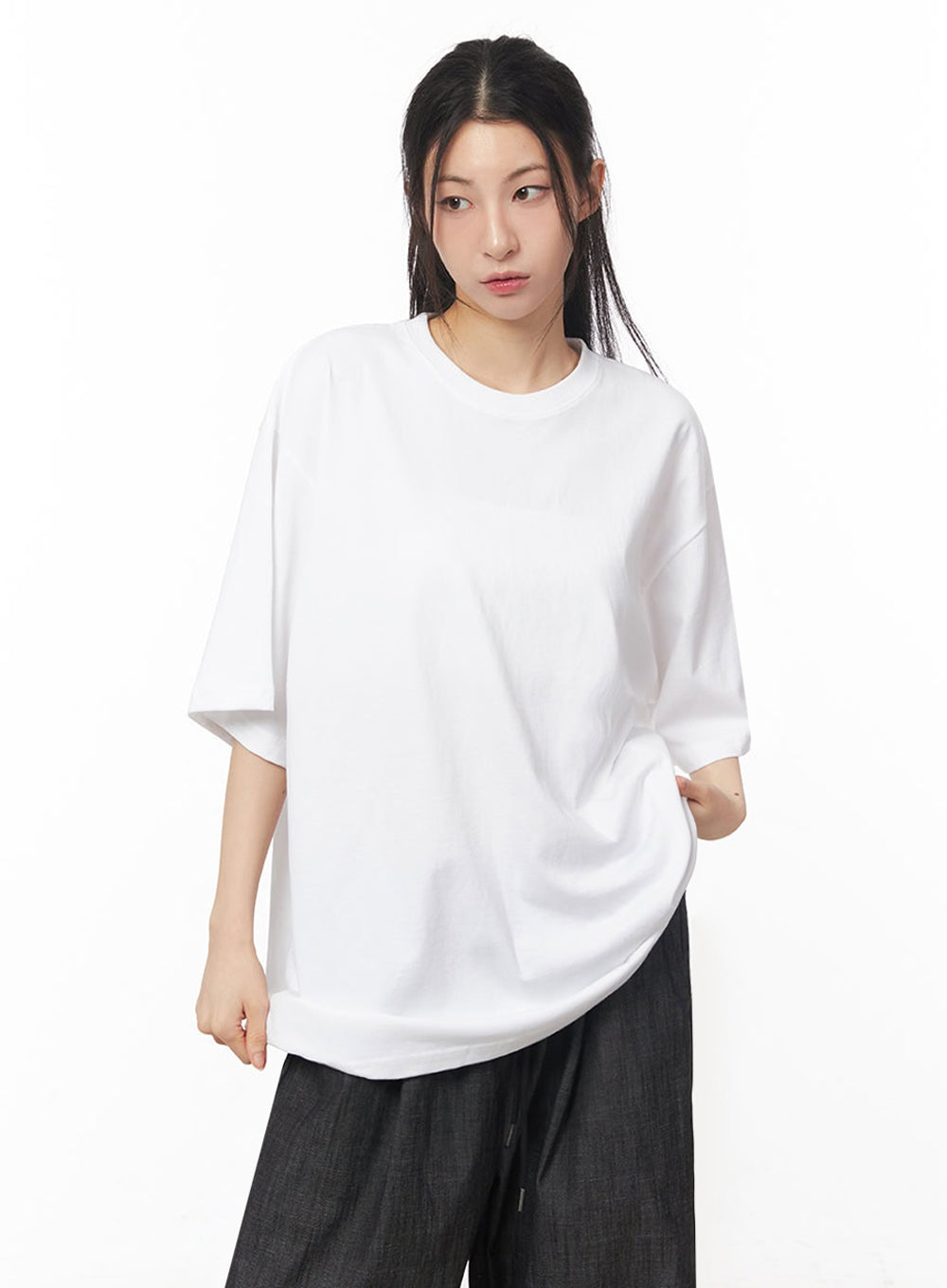 Essential Cotton Oversize T-Shirt IY529