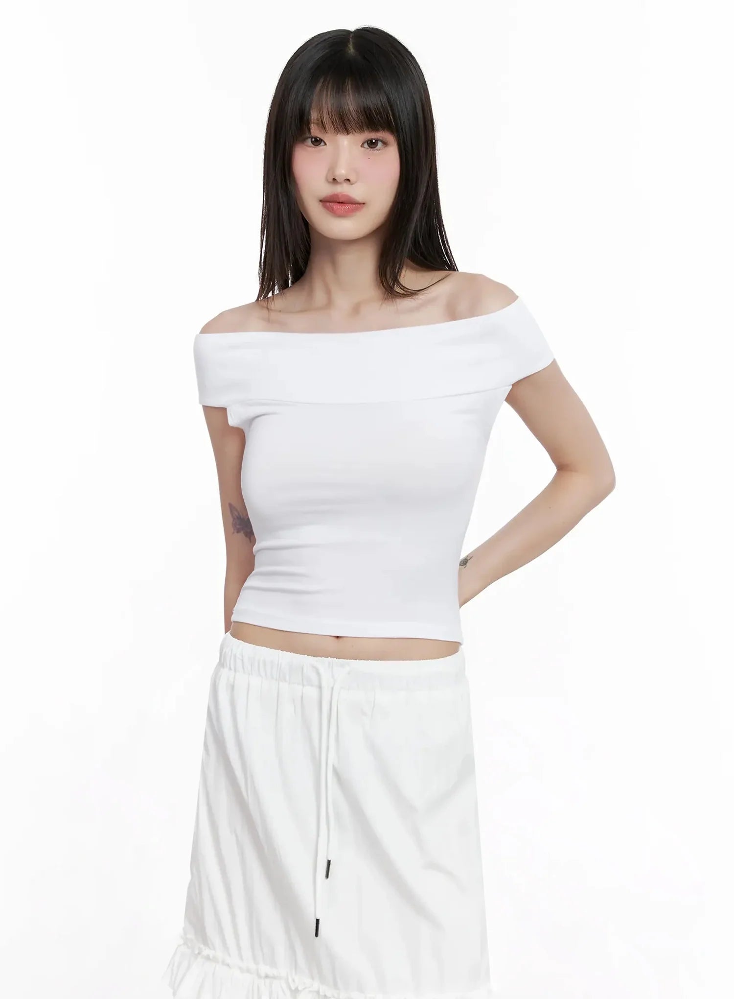Basic Off-Shoulder Top IL528
