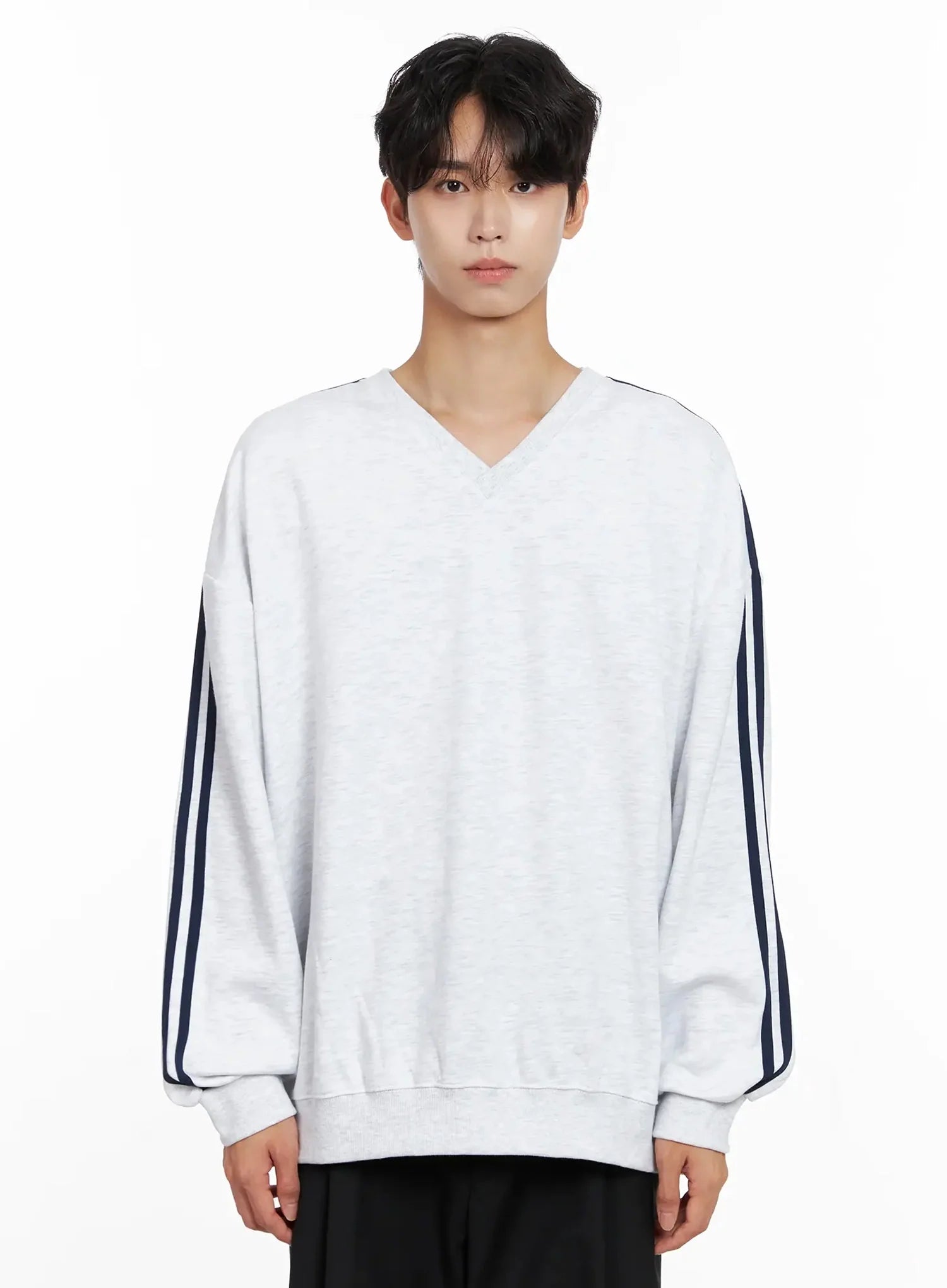 Men's V-Neck Track Sweatshirt IO516