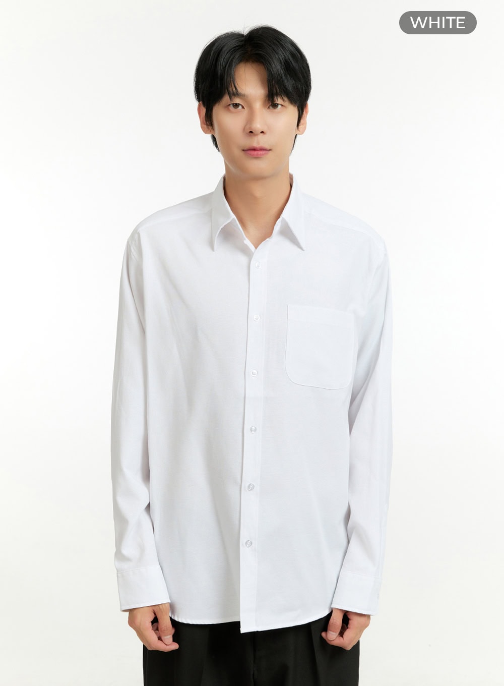 Men's Stripe Buttoned Shirt IL412