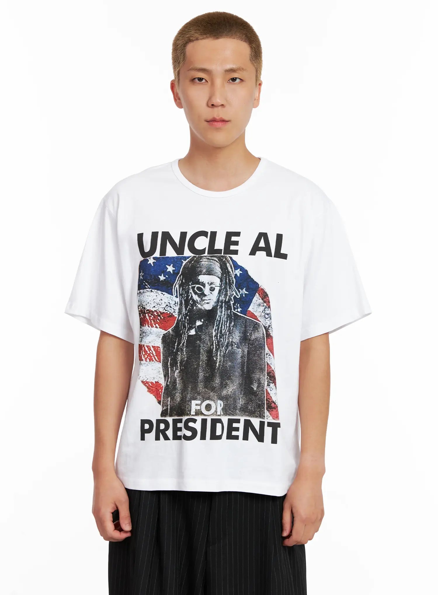 Men's Graphic Cotton Tee IL521