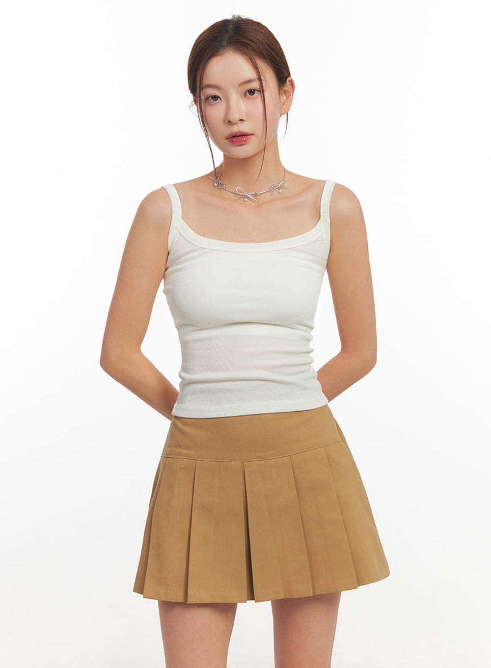 Slim-Fit Ribbed Tank Top IM513