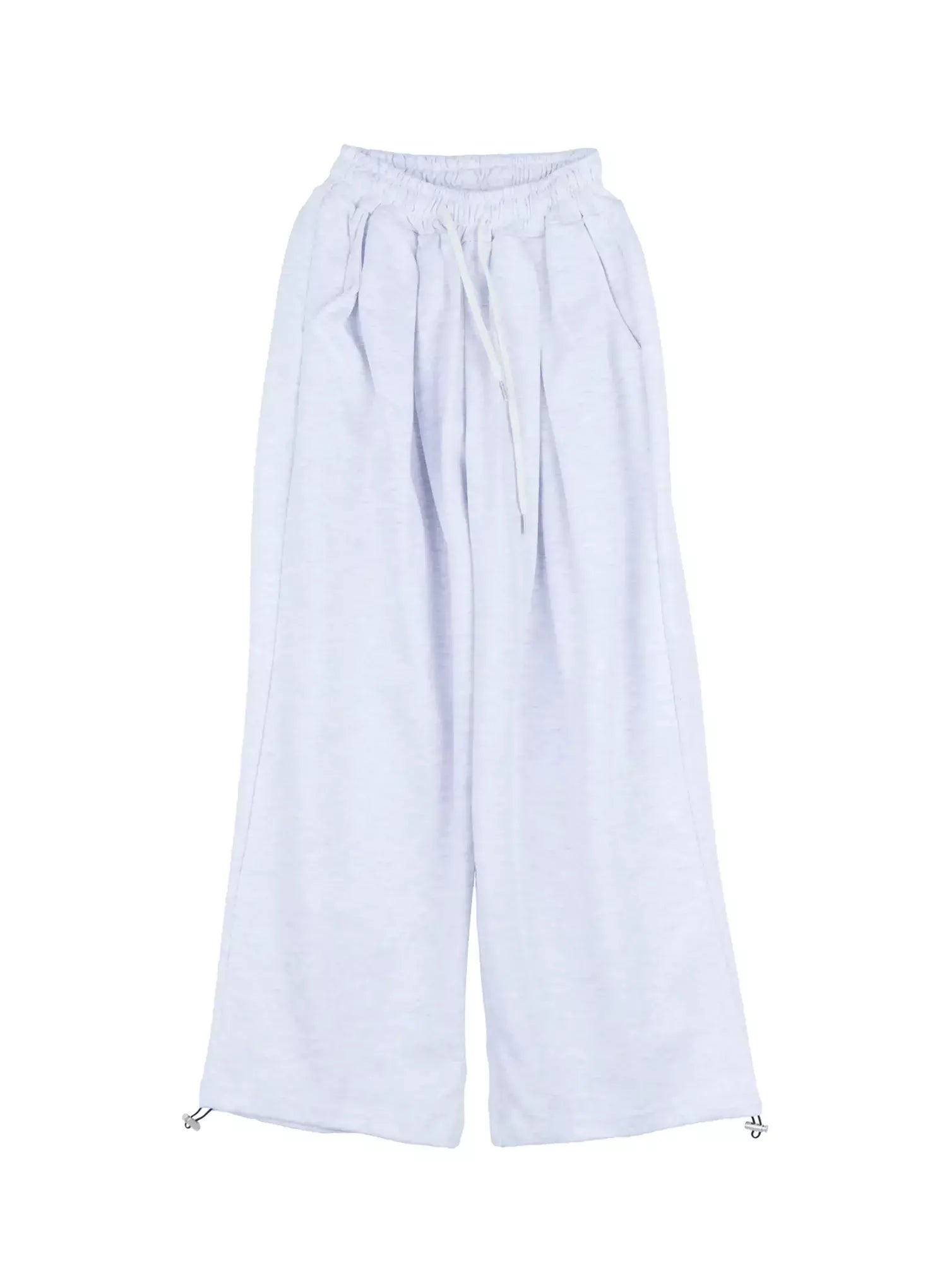 Wide-Leg Drawstring Sweatpants IL528