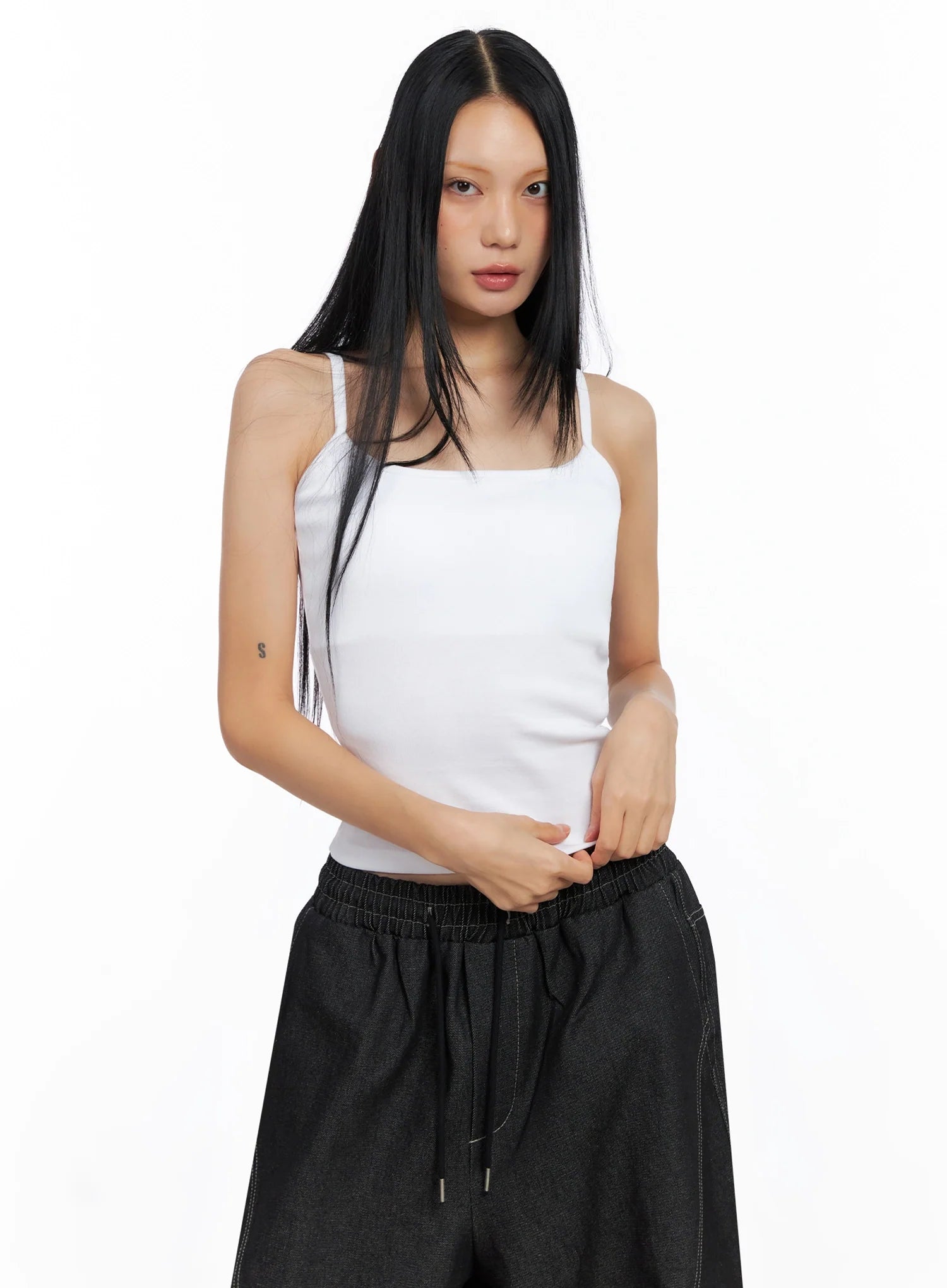 Classic Square Neck Tank Top CO516