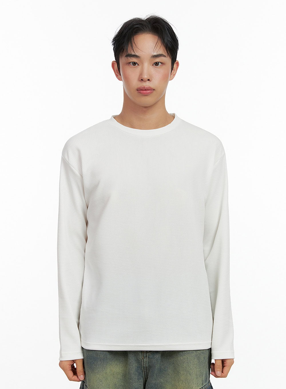 Men's Basic Long Sleeve Tee IN426
