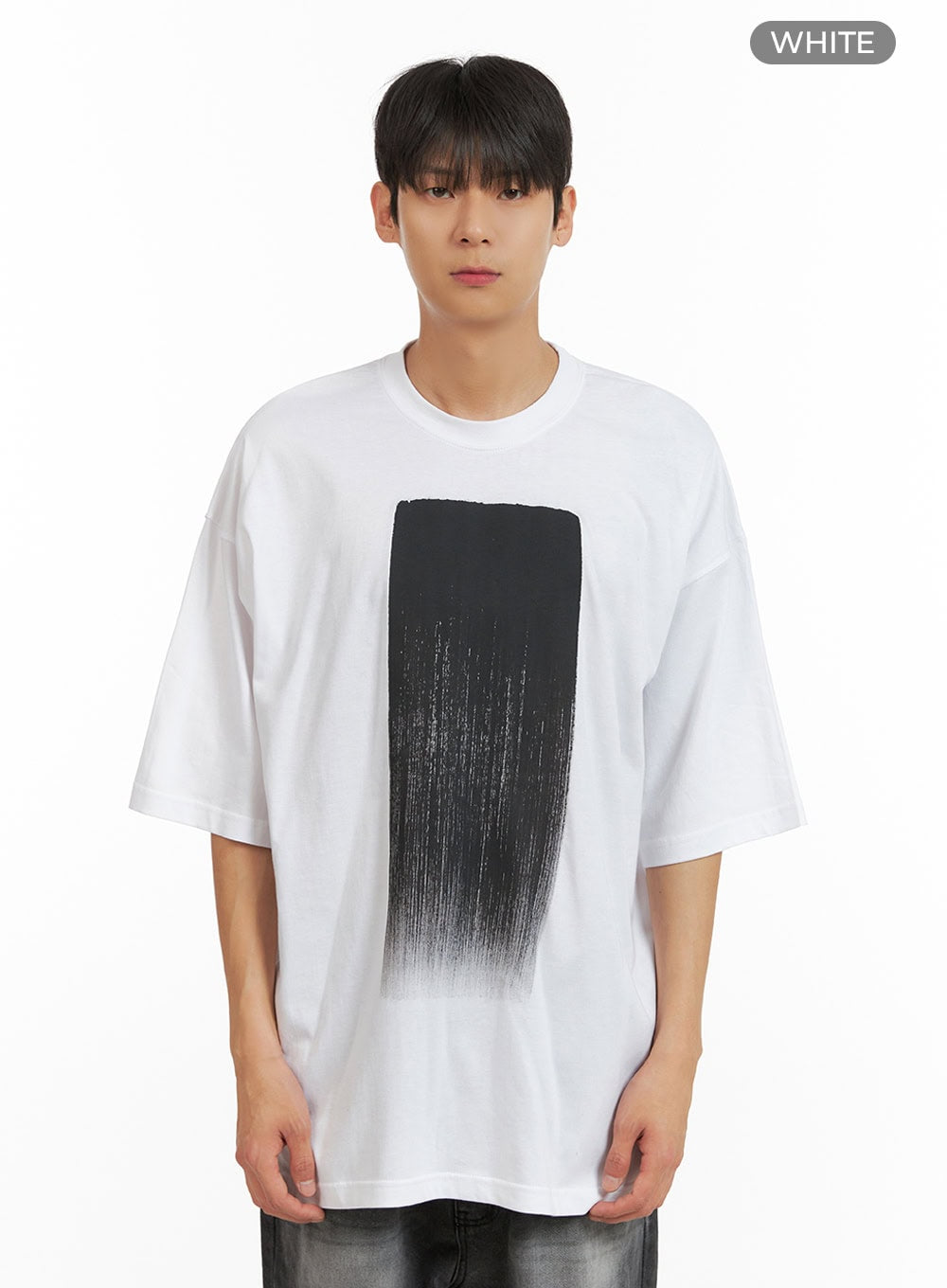 Men's Oversized Graphic T-Shirt IU418