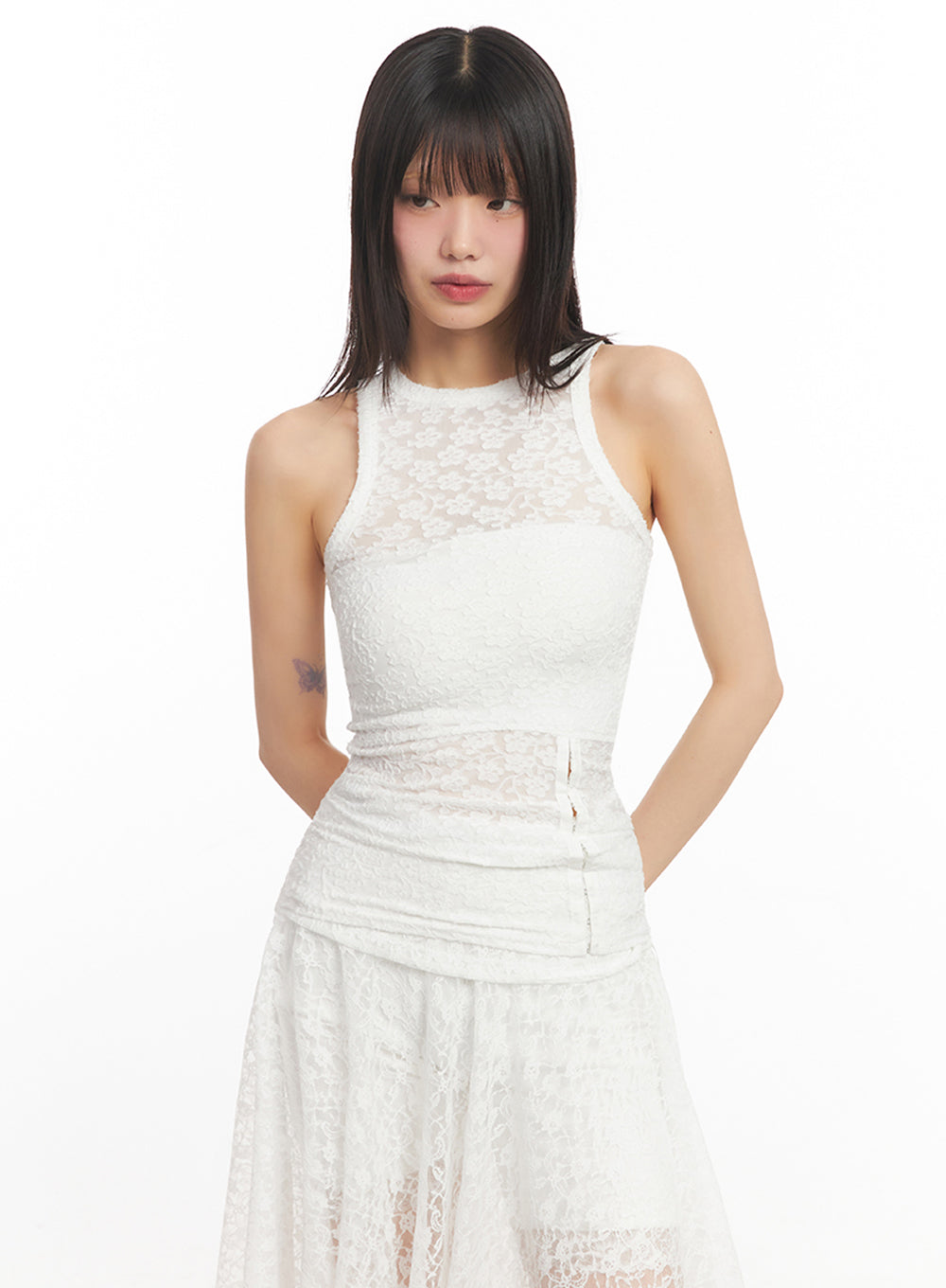 Hooked Lace Tank Top IY502