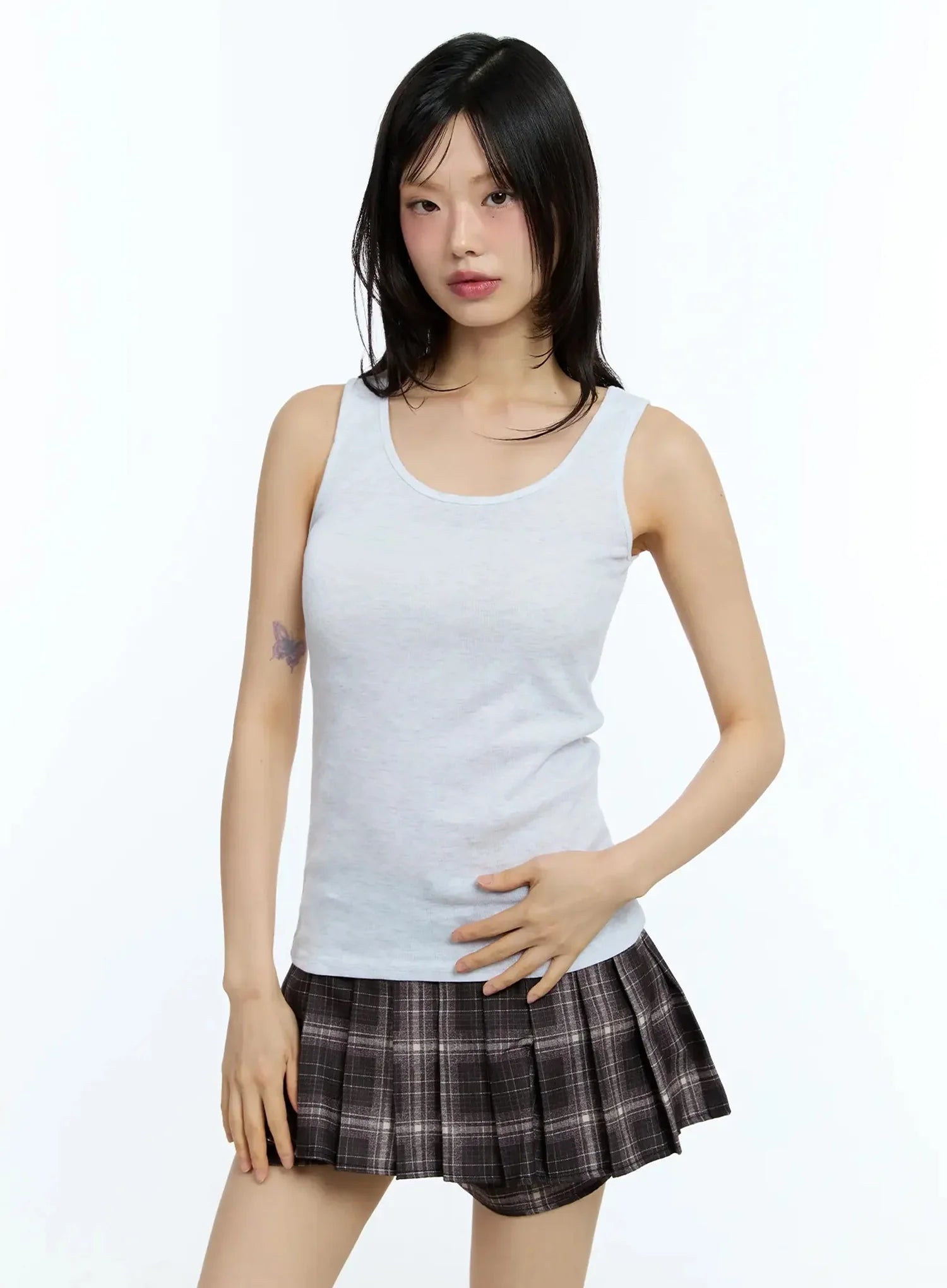 Basic Slim-Fit Tank Top IU524