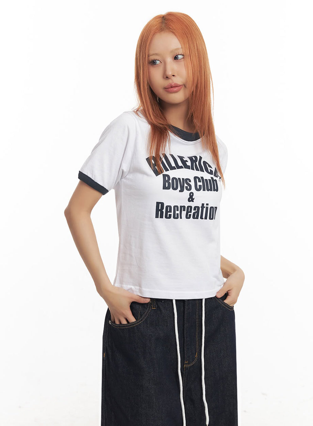 Billerica Graphic Cotton Top IA517