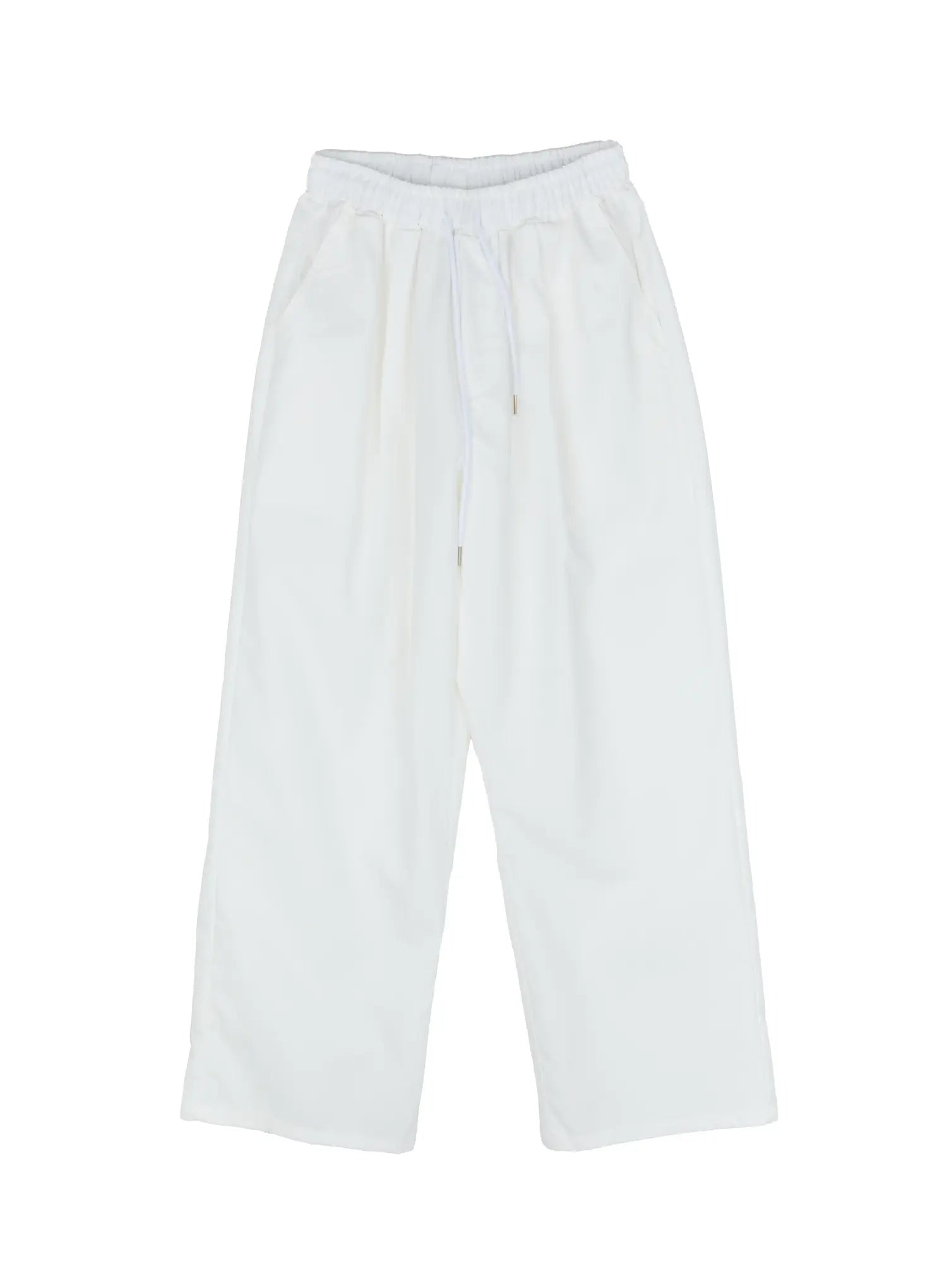 Men's Linen Pintuck Wide-Leg Pants IG512