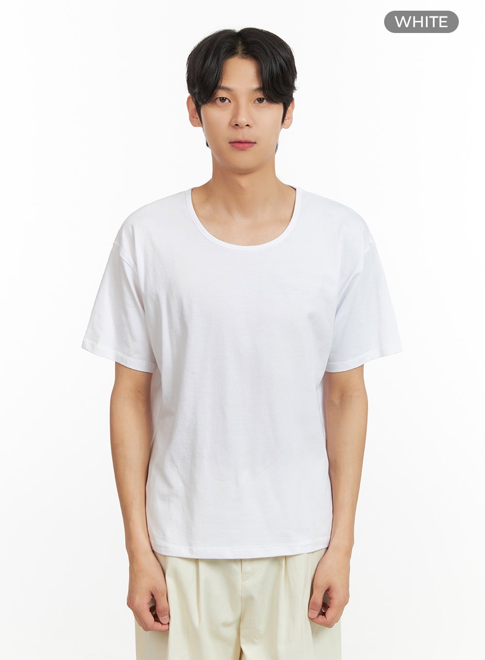 Men's Round Neck T-Shirt IY431