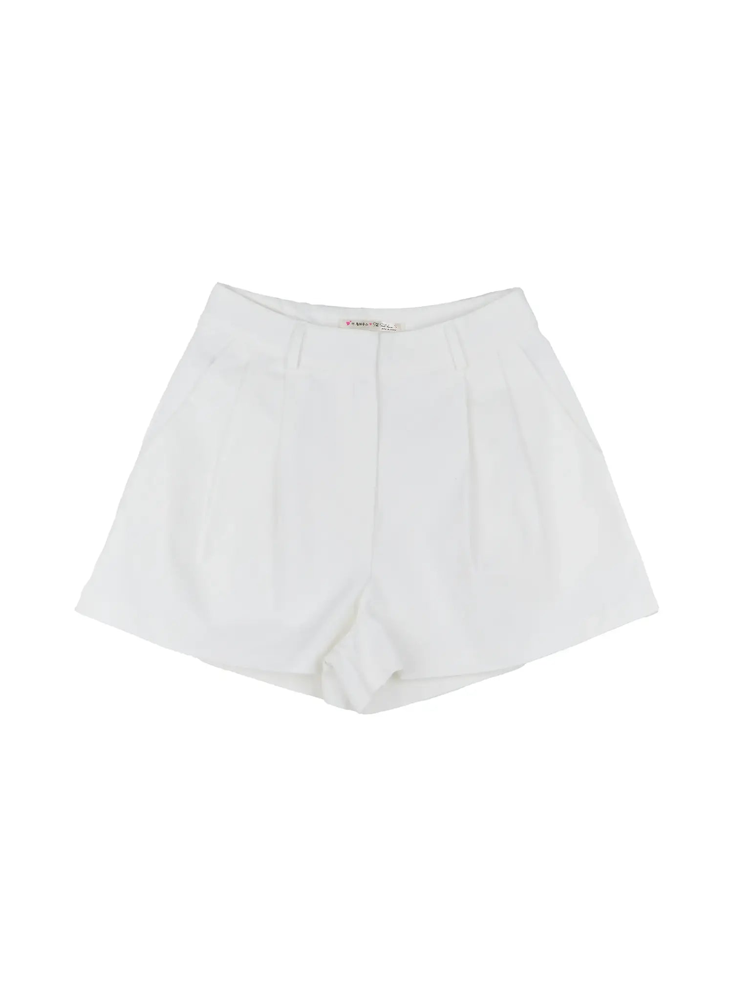 Pleated Pintuck Shorts IL528