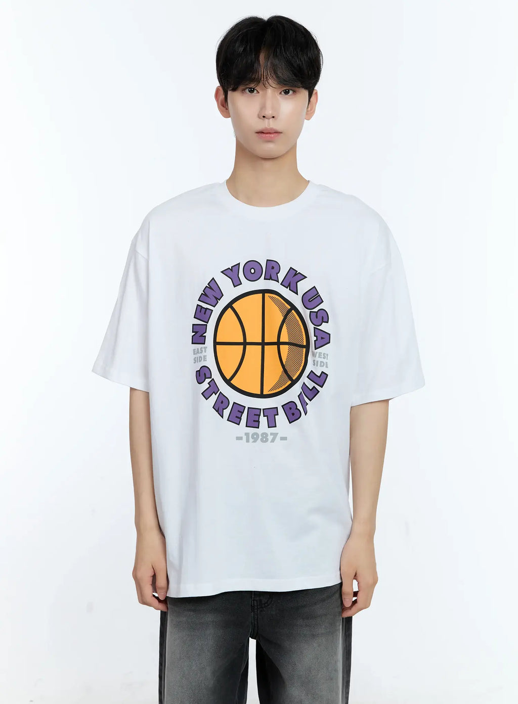 Men's Basketball Graphic T-Shirt IL529