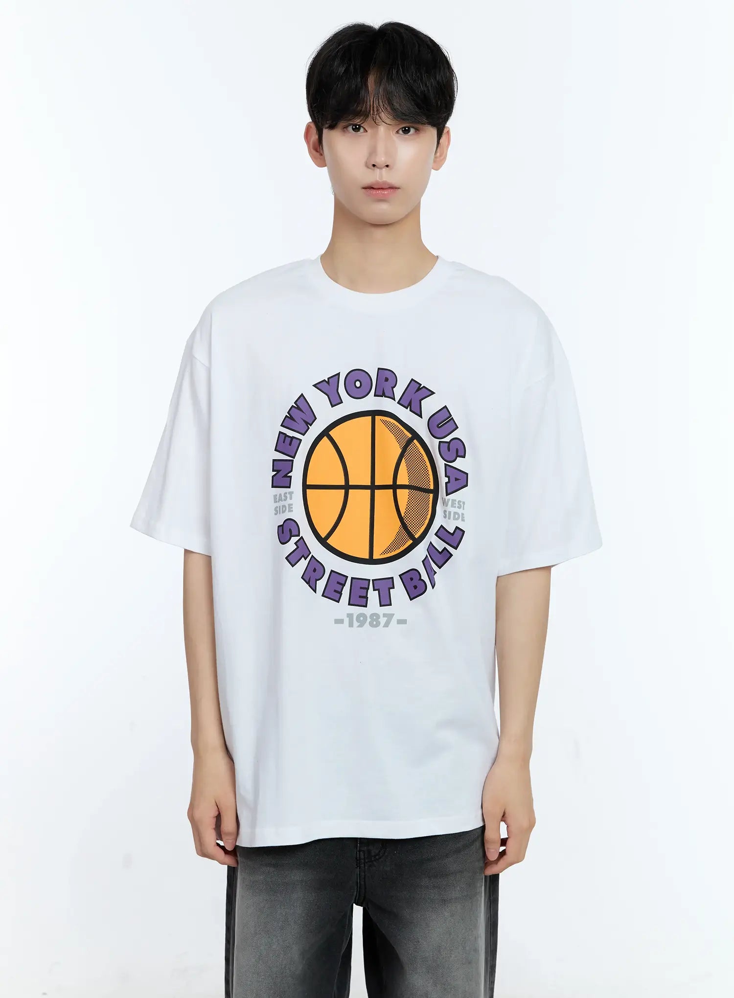 Men's Basketball Graphic T-Shirt IL529