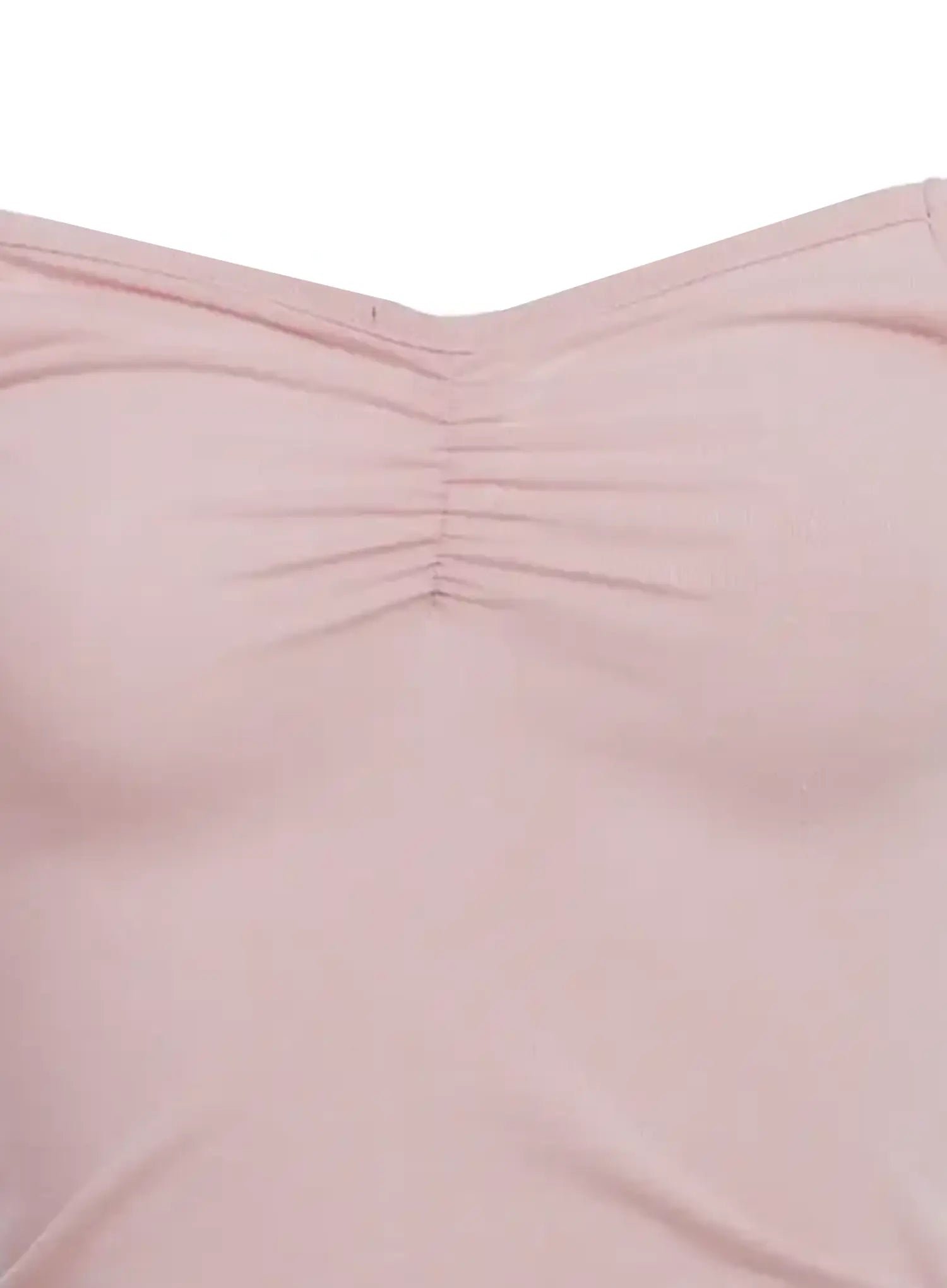 Off-Shoulder Shirred Tee IC503