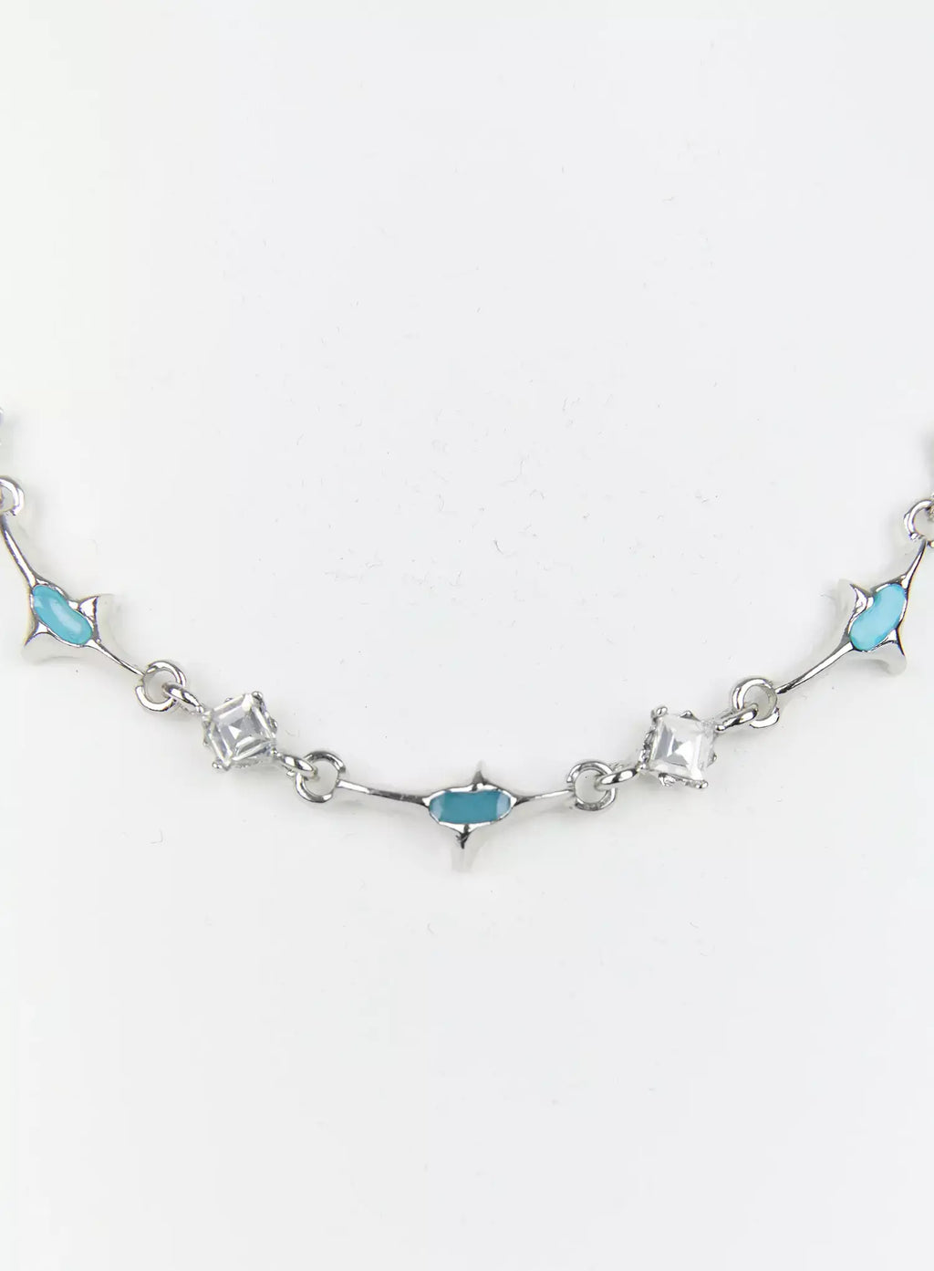 Sky Beaded Layered Necklace IG512