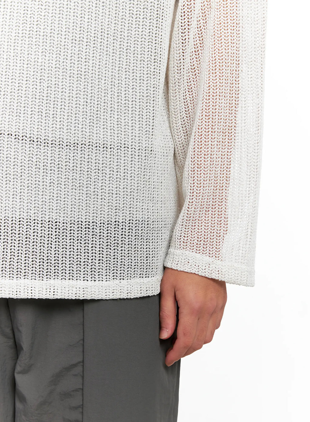 Men's Sheer Knit Long Sleeve IS510