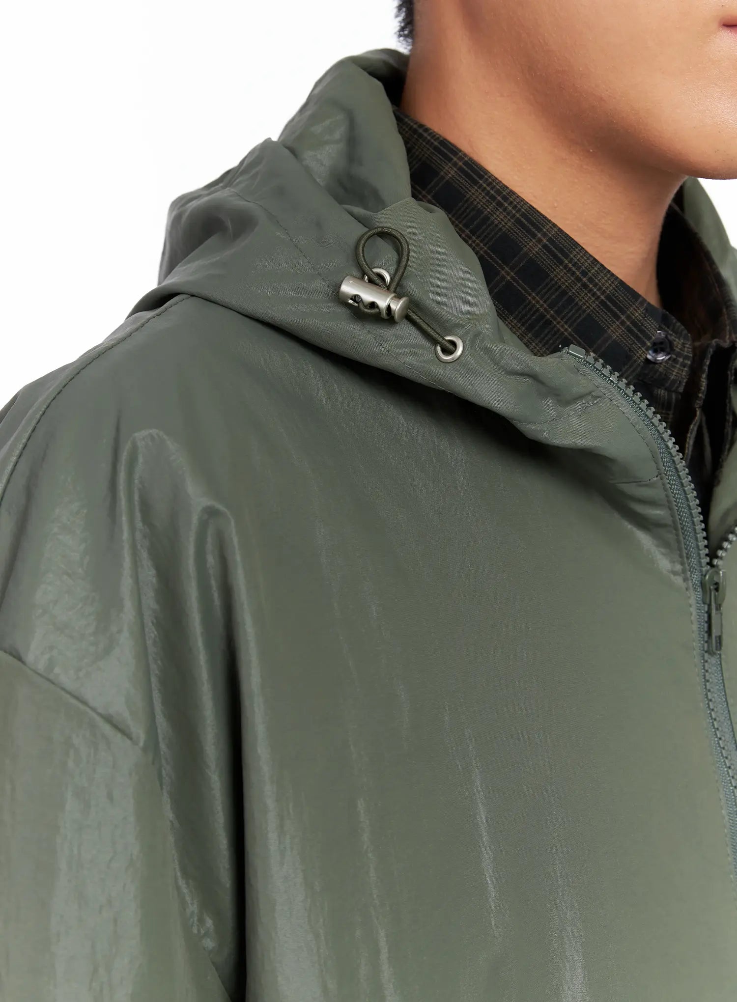 Men's Glossy Windbreaker IS510