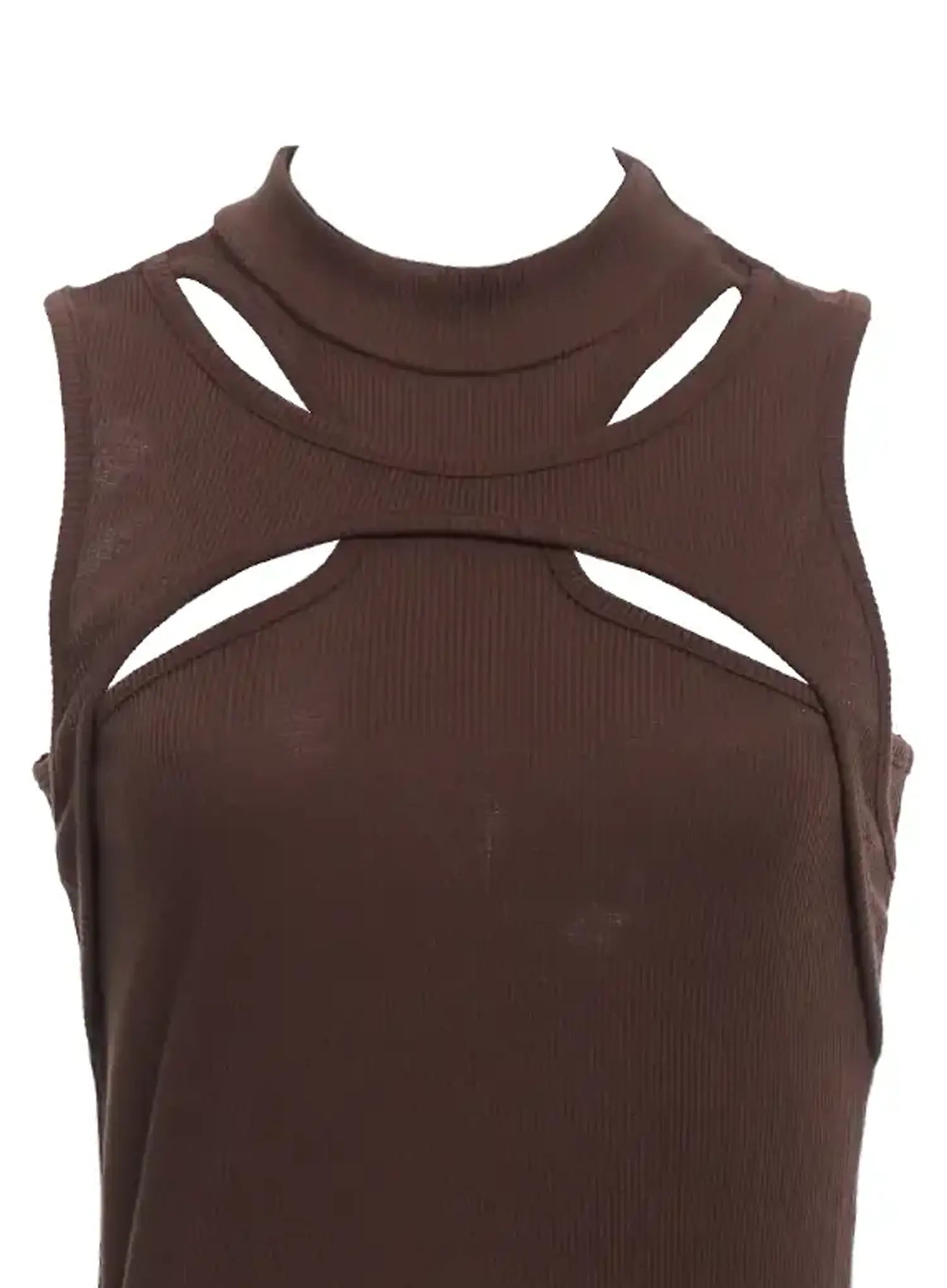 Cut-Out Halter Bodycon Dress IC503