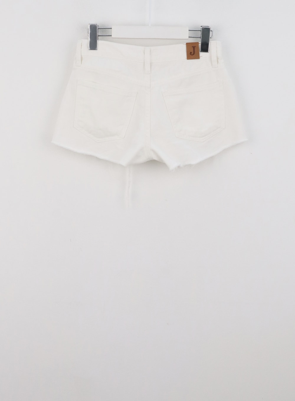 Ripped Hem Cotton Shorts IG302