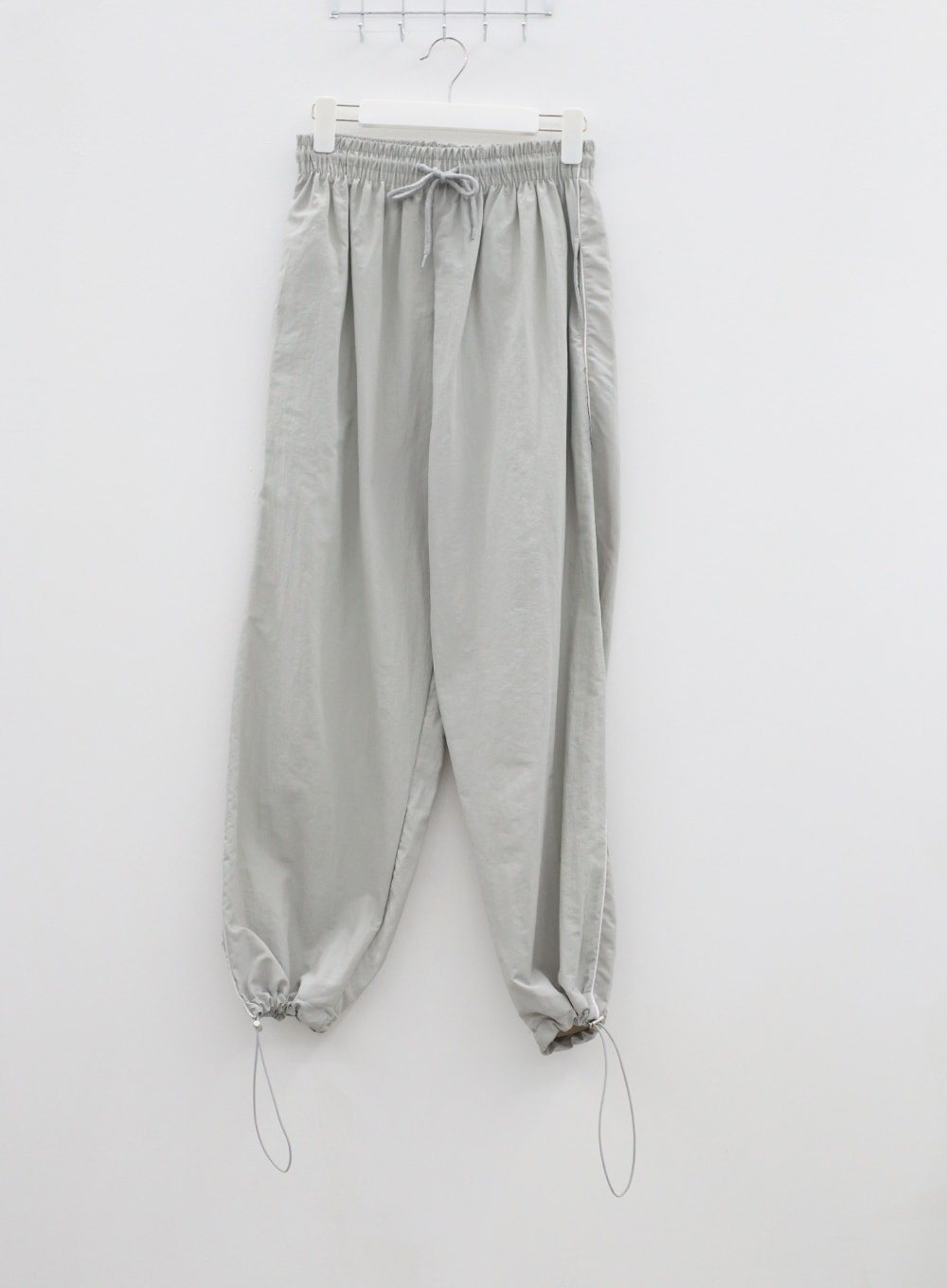Drawstring Nylon Track Pants IF315