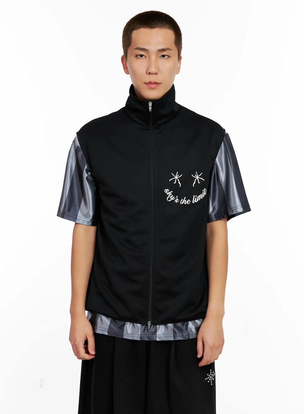 Men's High-Neck Vest IG508