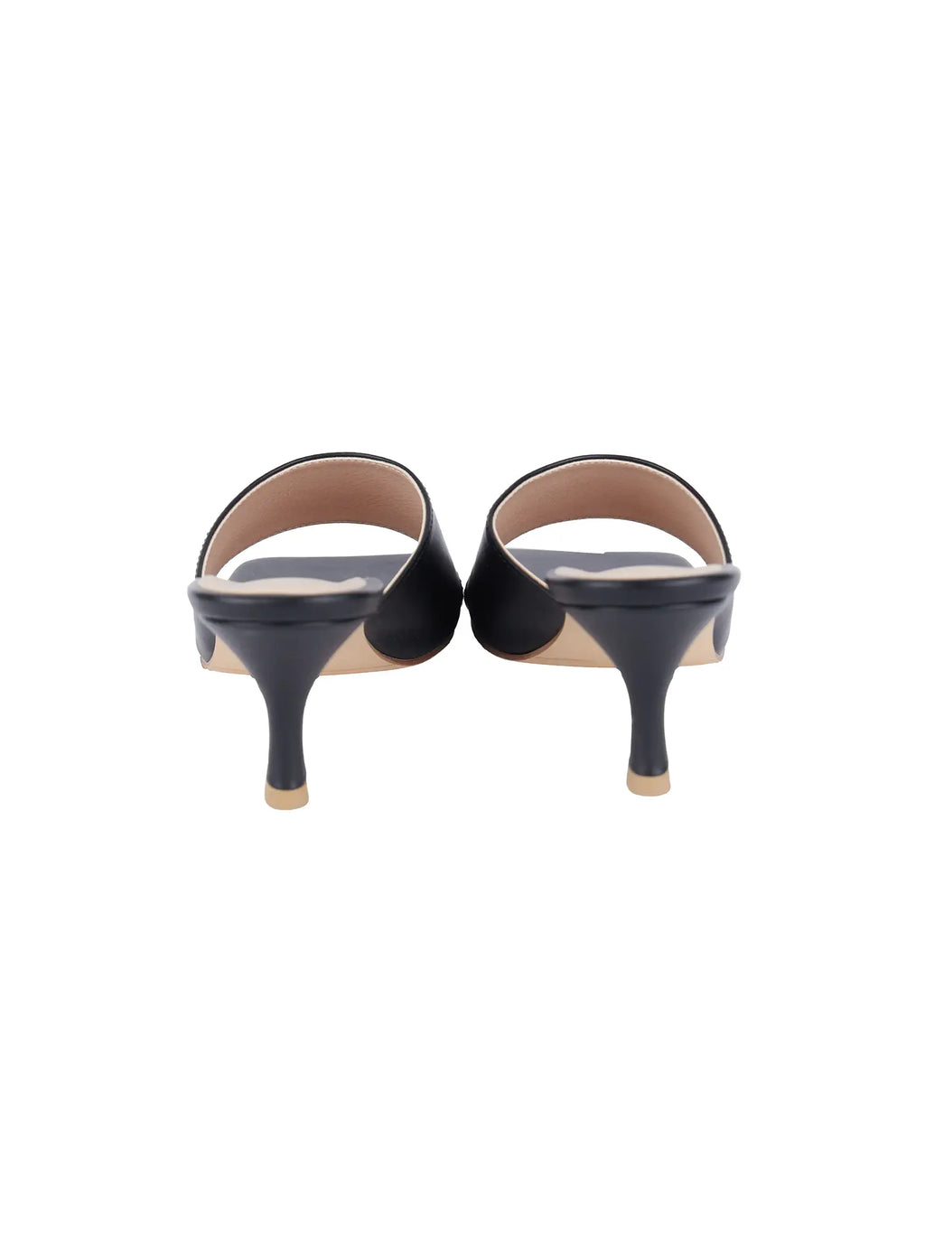 Square-Toe Mule Sandals IS516