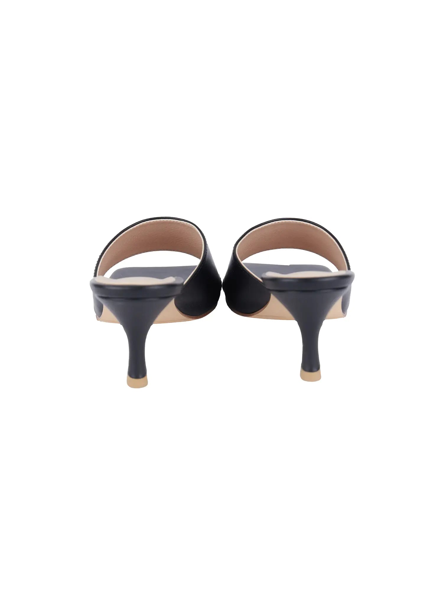 Square-Toe Mule Sandals IS516