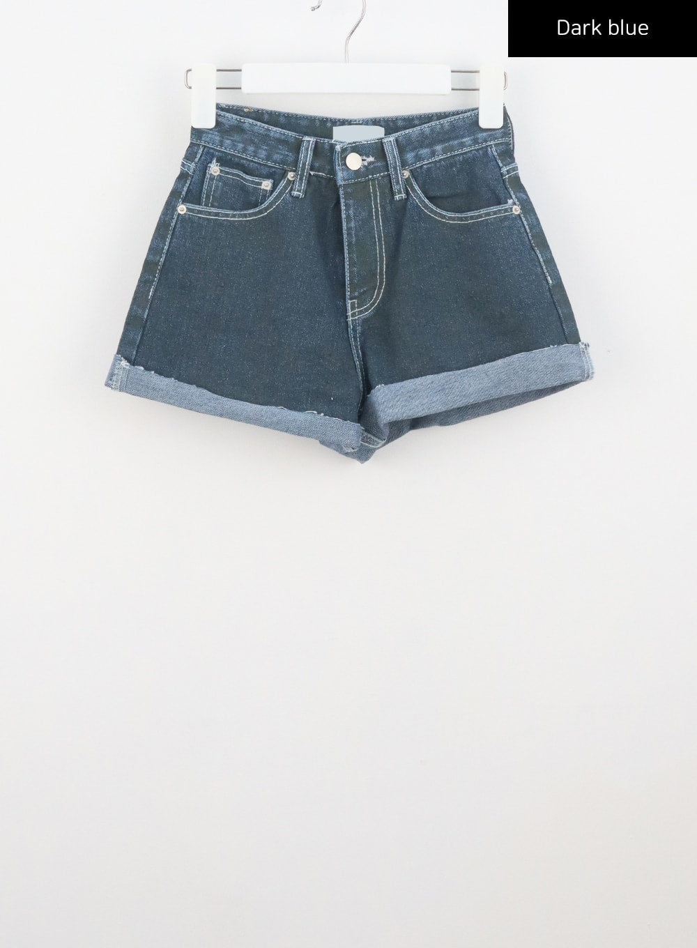 Dark Wash Denim Shorts IL307