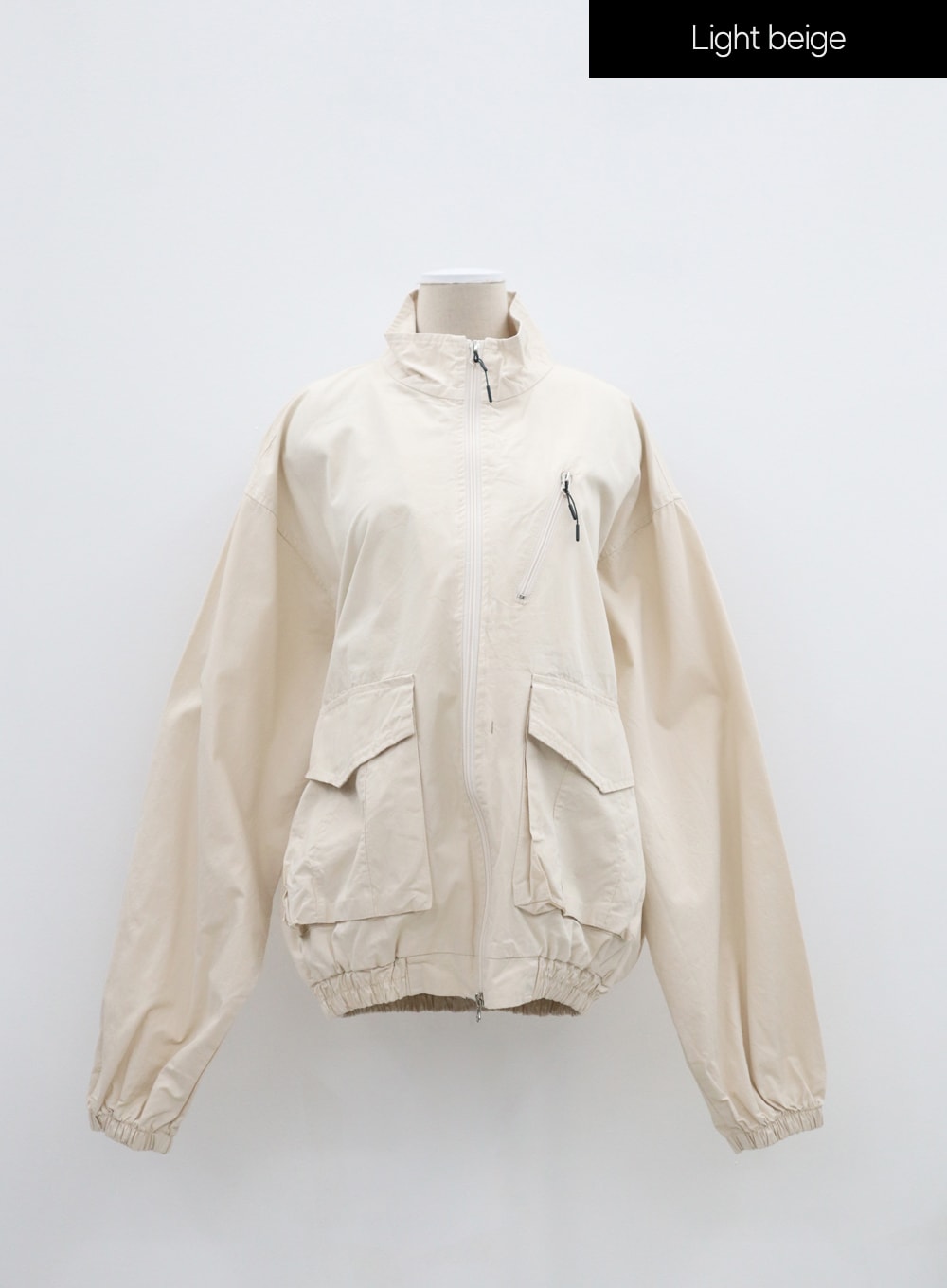 Oversized Zip-Up Jacket IF316