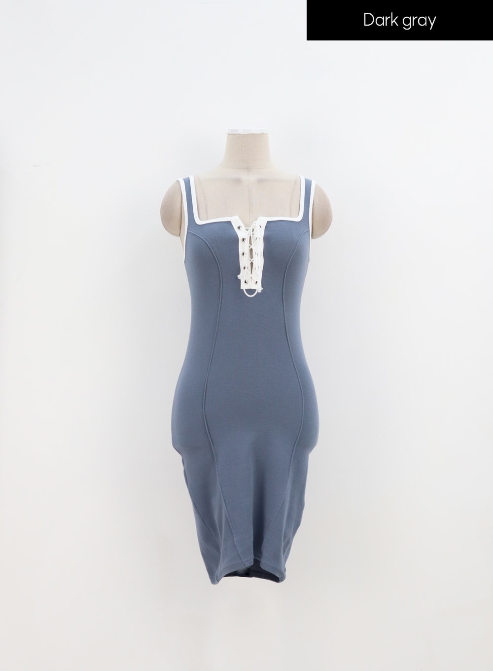 Lace-Up Mini Dress IA324