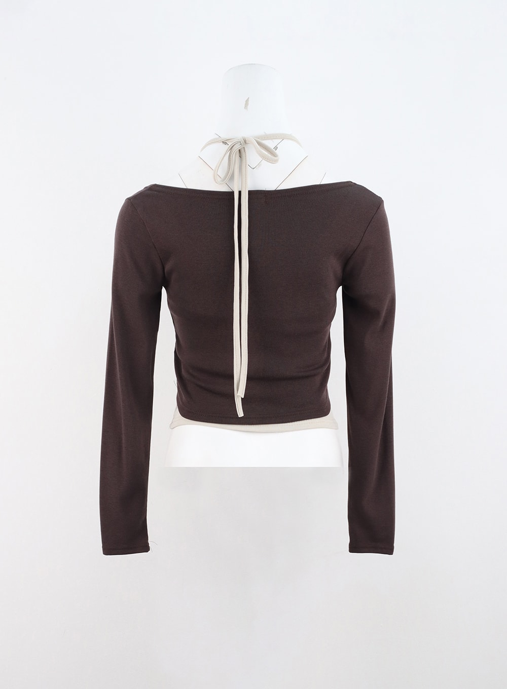 Layered U-Neck Tee IN314