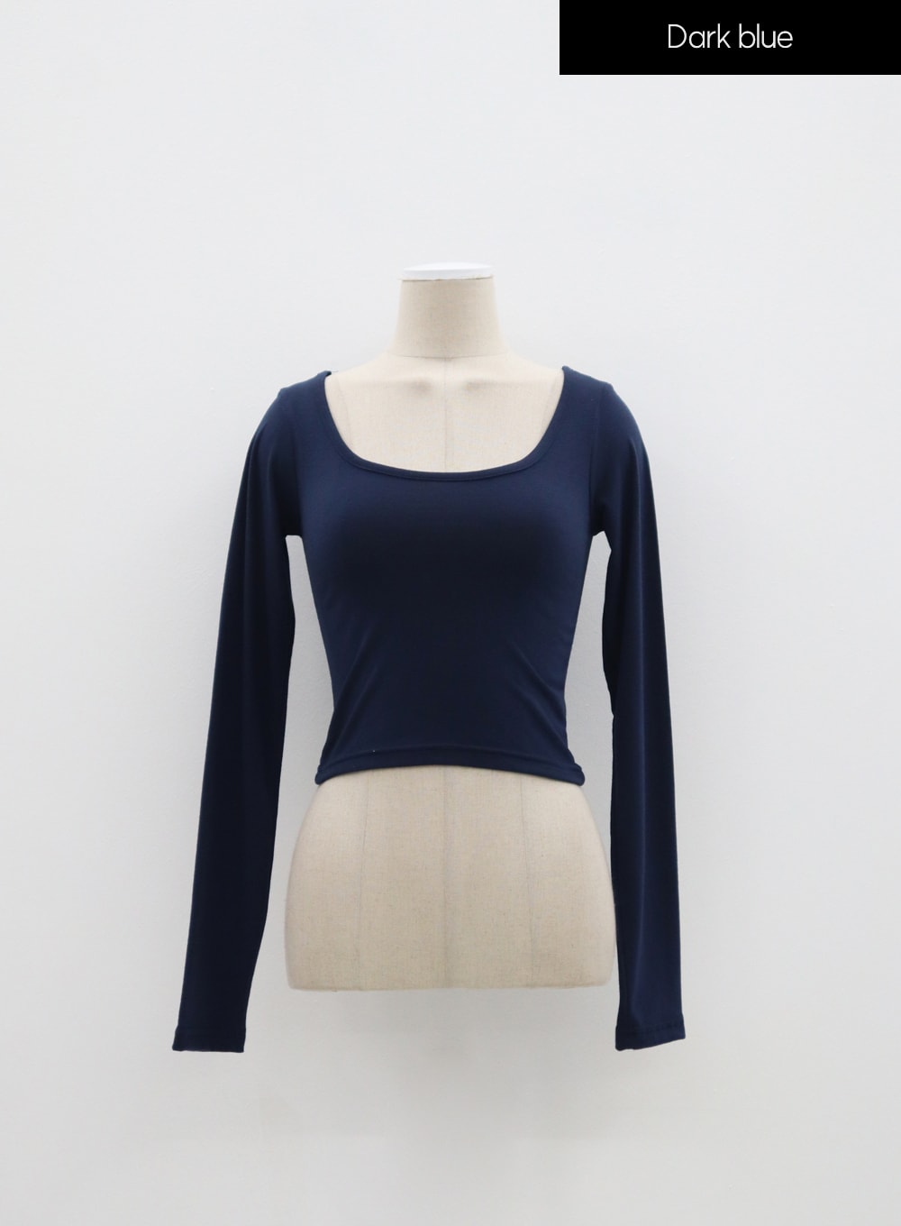 Cropped Scoop Neck Top IF315