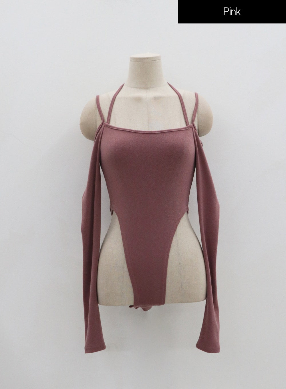 Off-Shoulder Thin Straps Bodysuit IN22