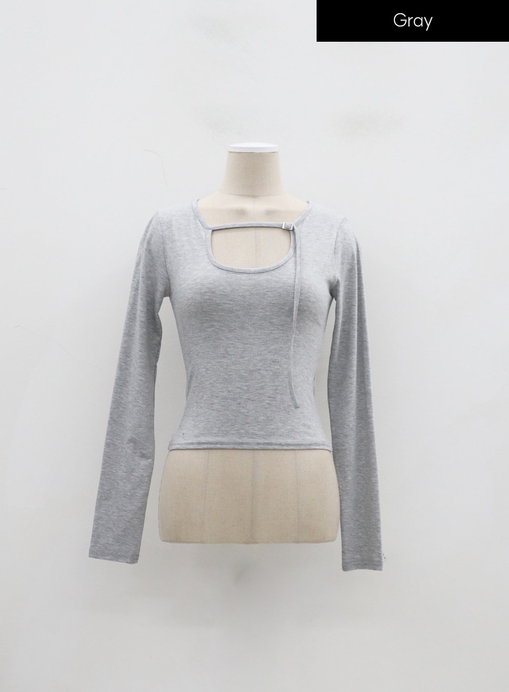 Cut-Out Cropped Top IF301