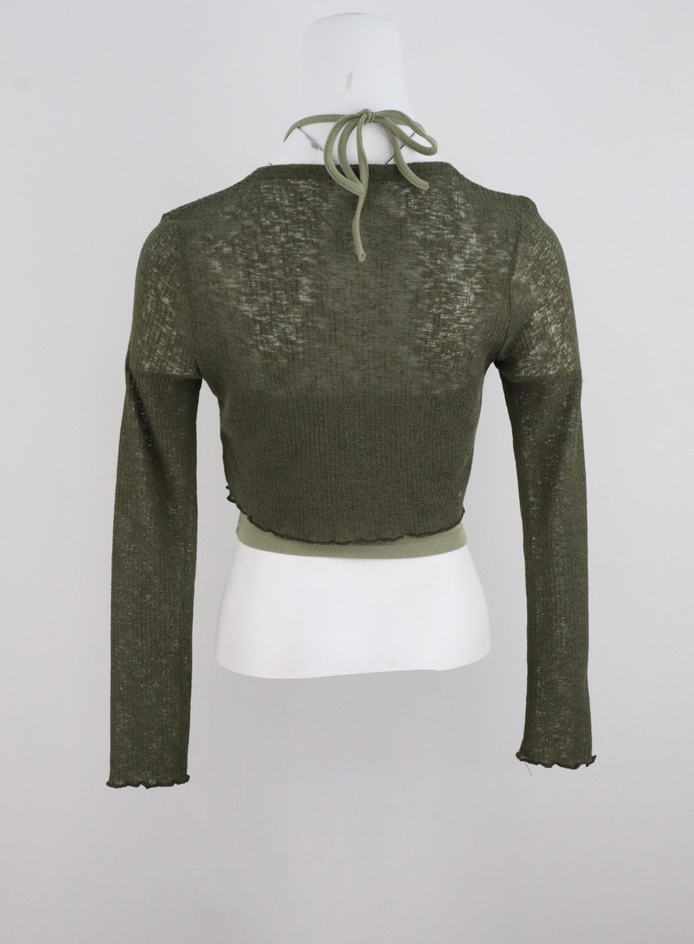 Cropped Top And Cardigan Set IG302