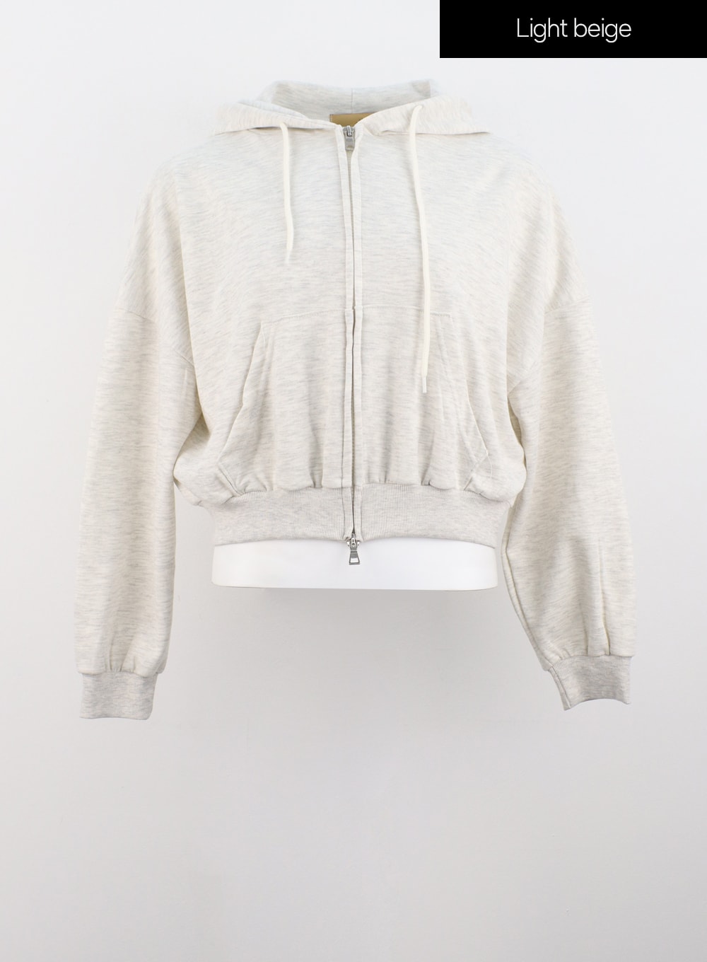 Zip-Up Cropped Hoodie IG320