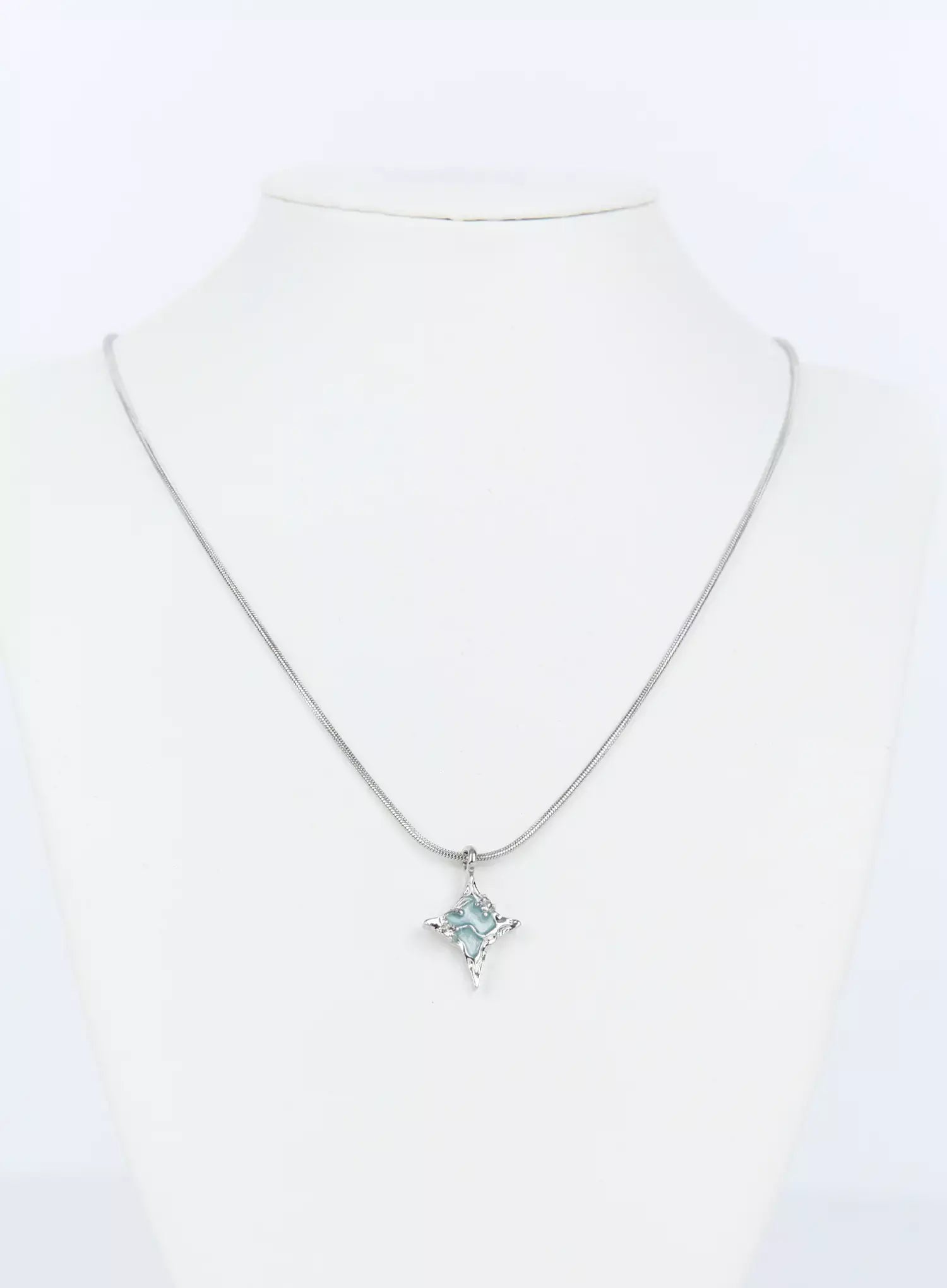 Sky Beaded Layered Necklace IG512