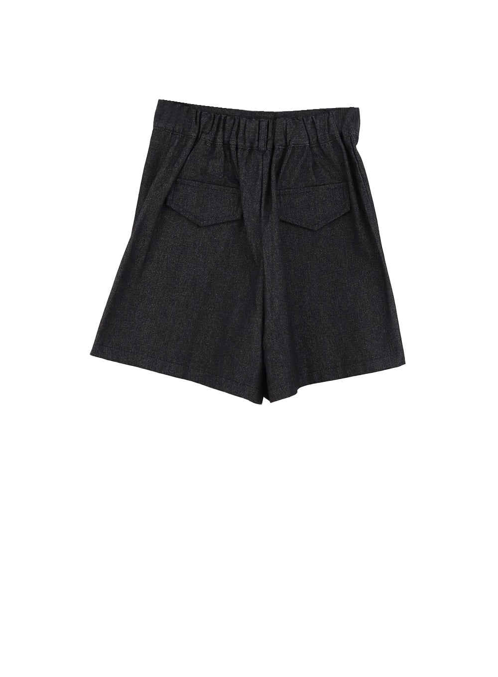 Pintuck Denim Shorts IS315