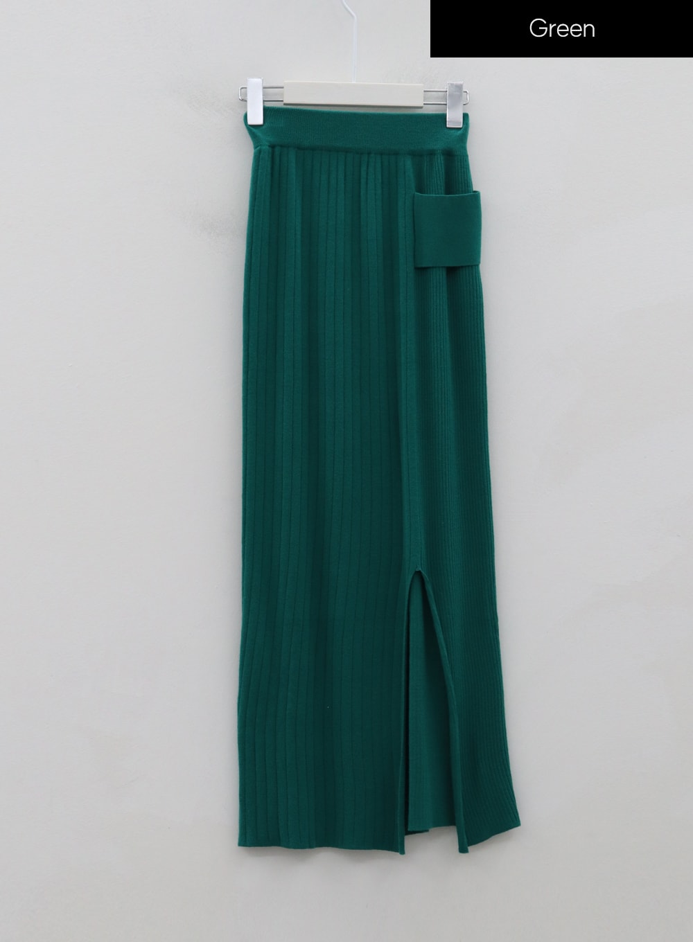 Bending Slit H-Line Long Skirt IS15