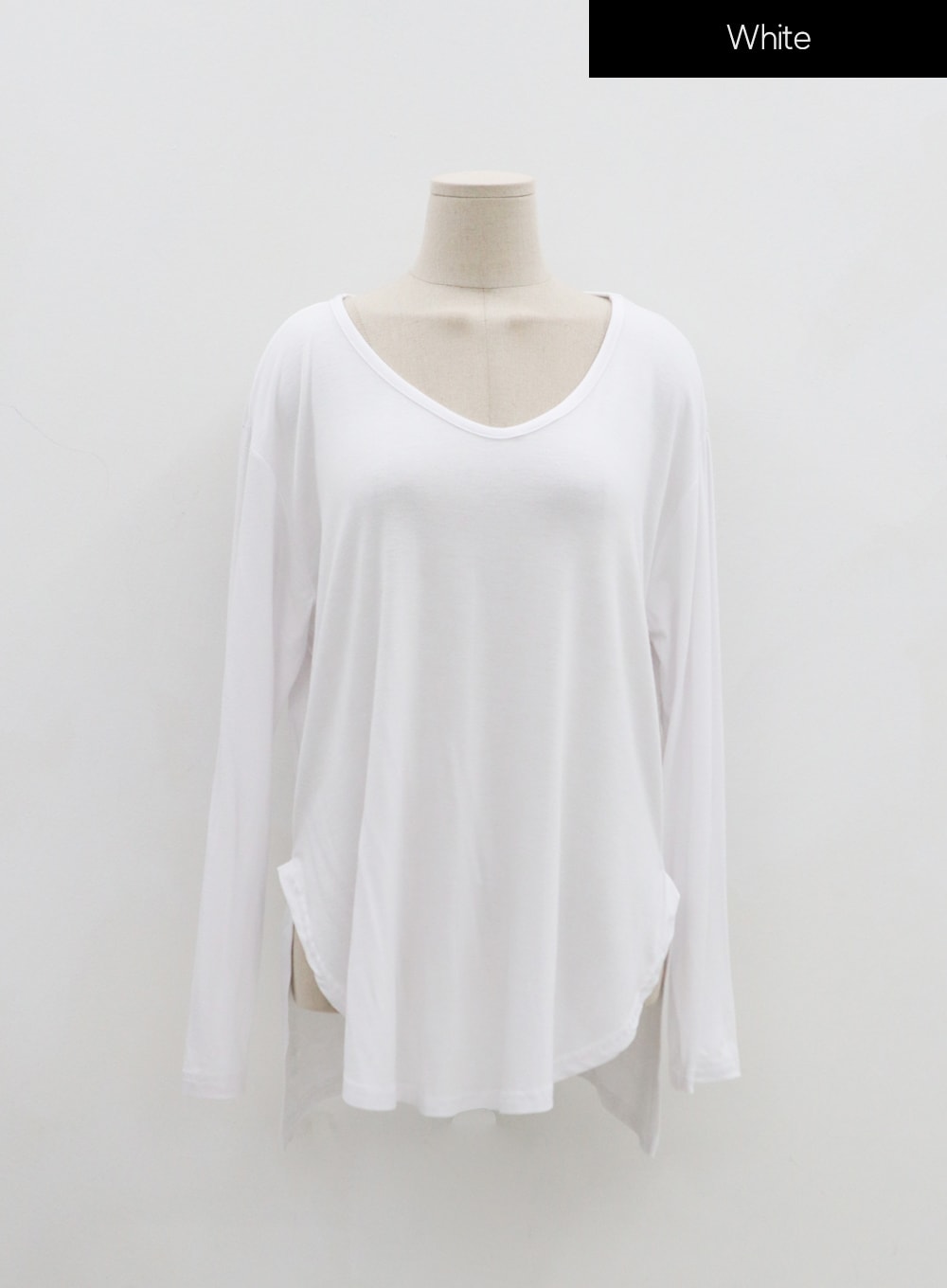 V-Neck Long T-Shirt IO14