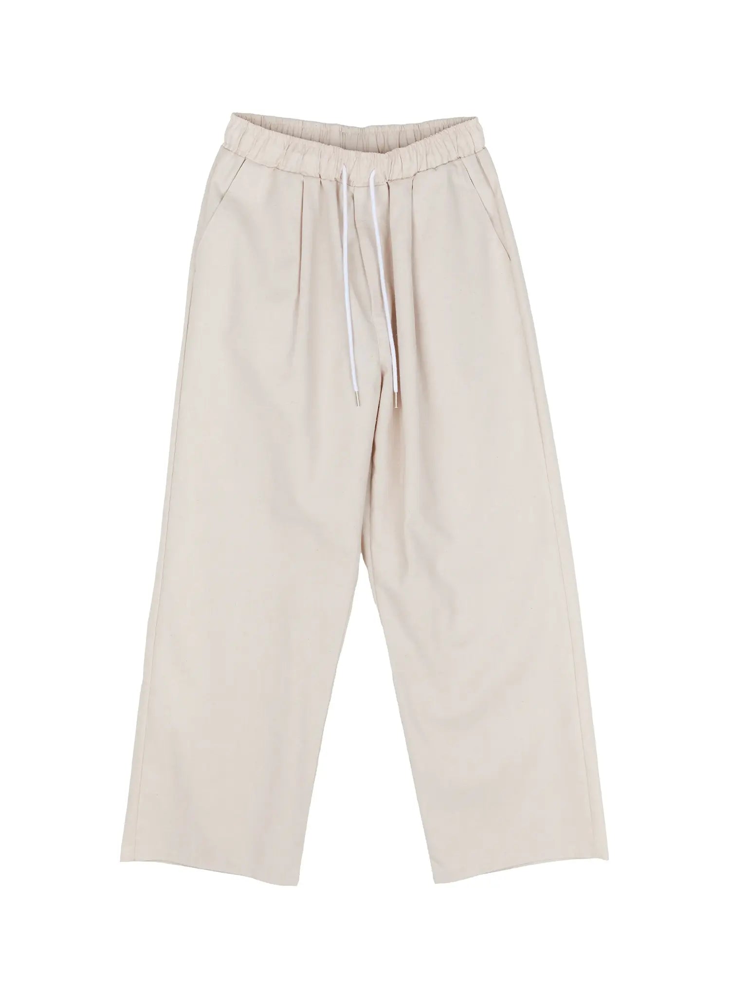 Men's Linen Pintuck Wide-Leg Pants IG512