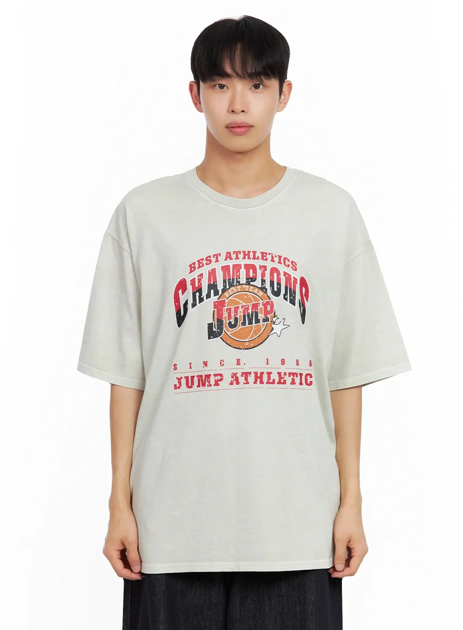 Men's Sporty Graphic T-Shirt IL516