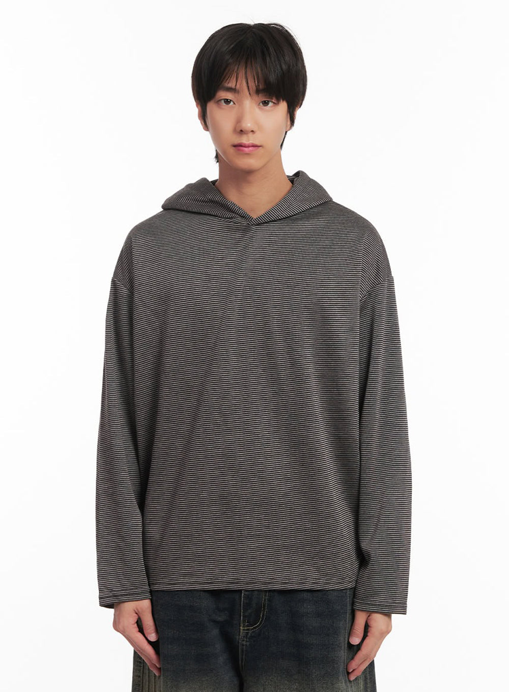 Men's Classic Thin-Stripe Hoodie IA510